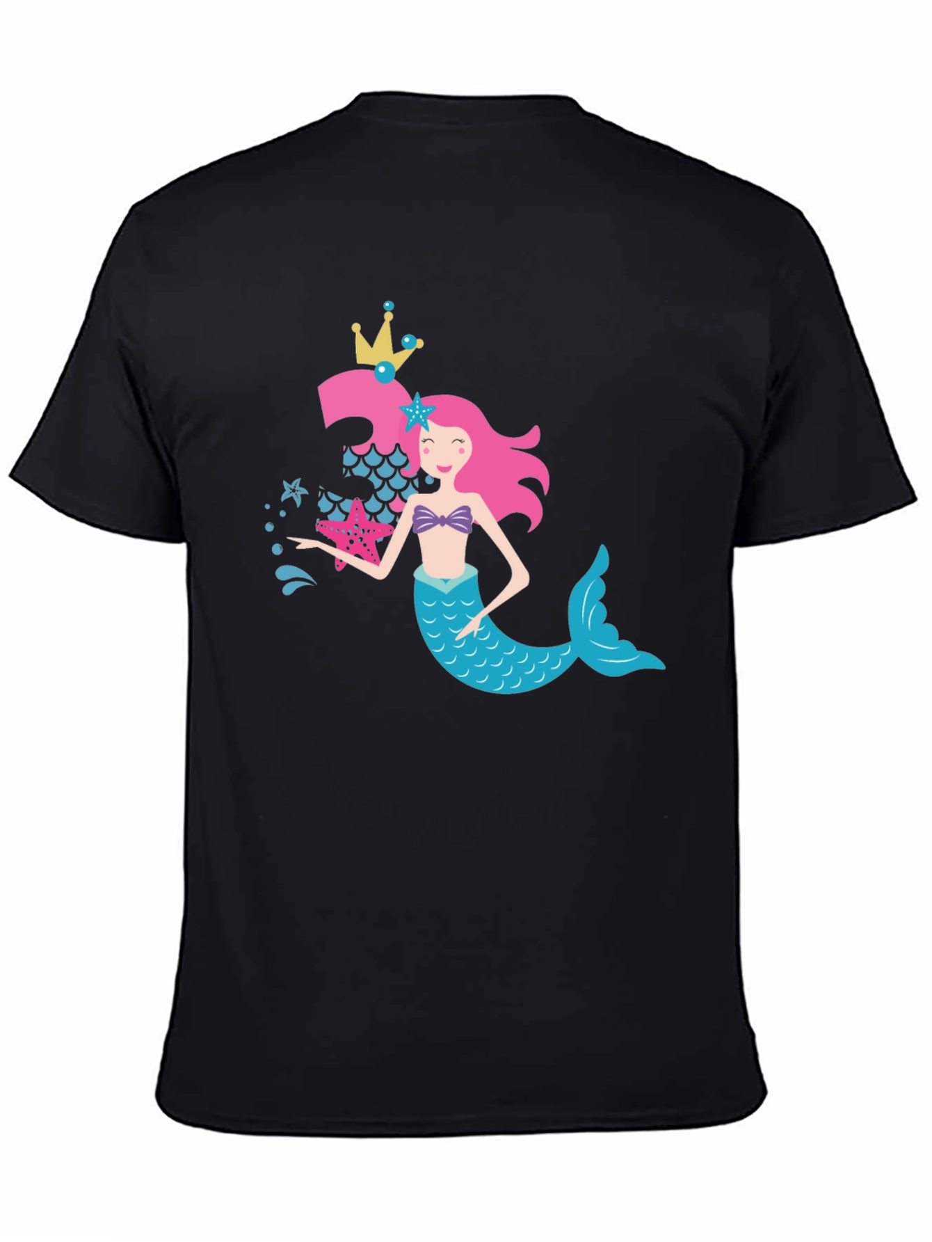 Mermaid Birthday Girl T-Shirt