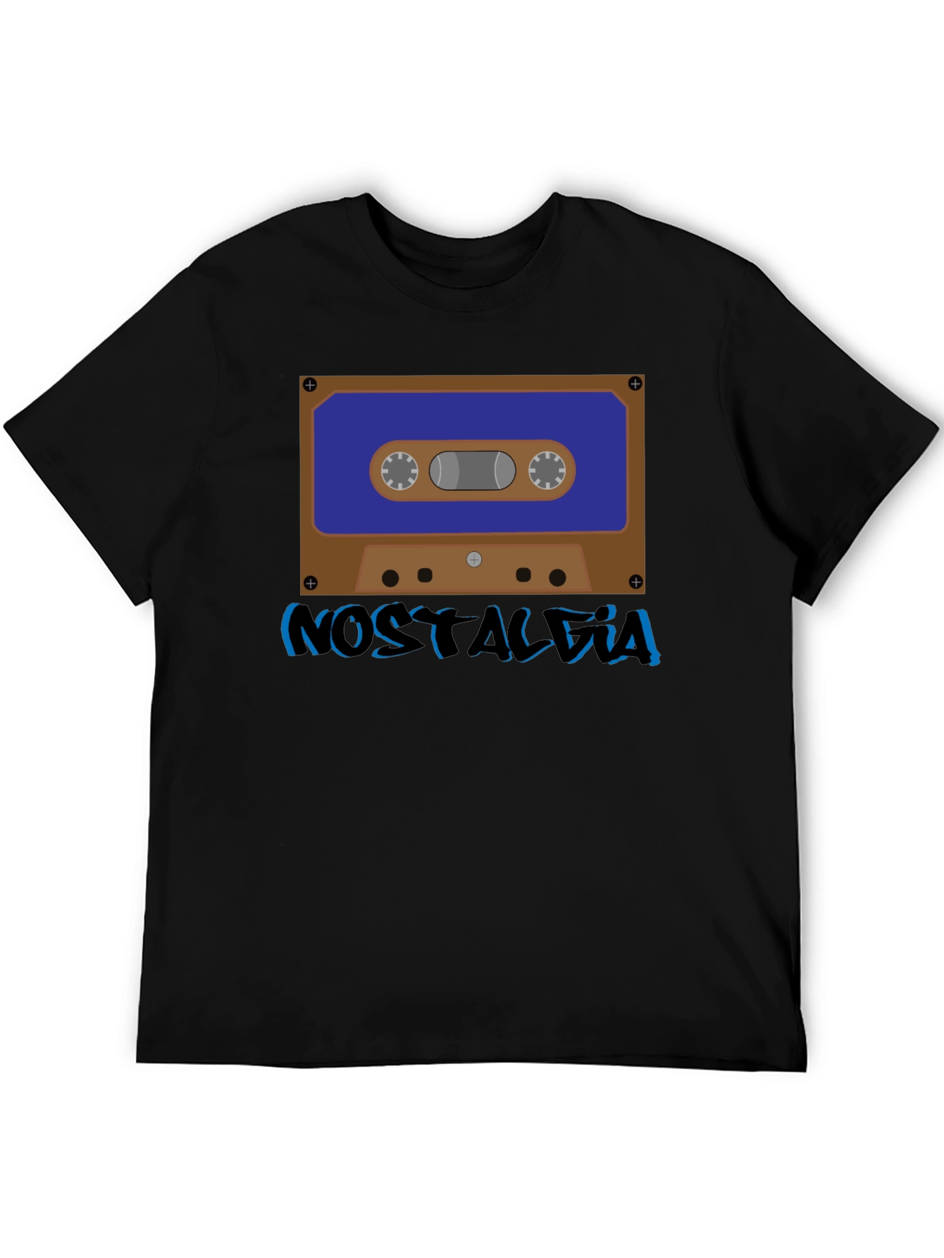 Nostalgia Cassette Tape Graphic T-Shirt