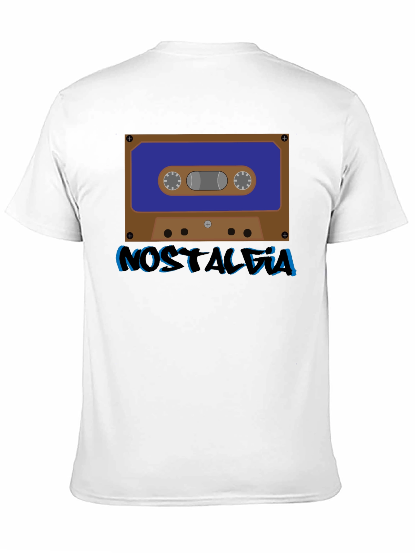 Nostalgia Cassette Tape Graphic T-Shirt