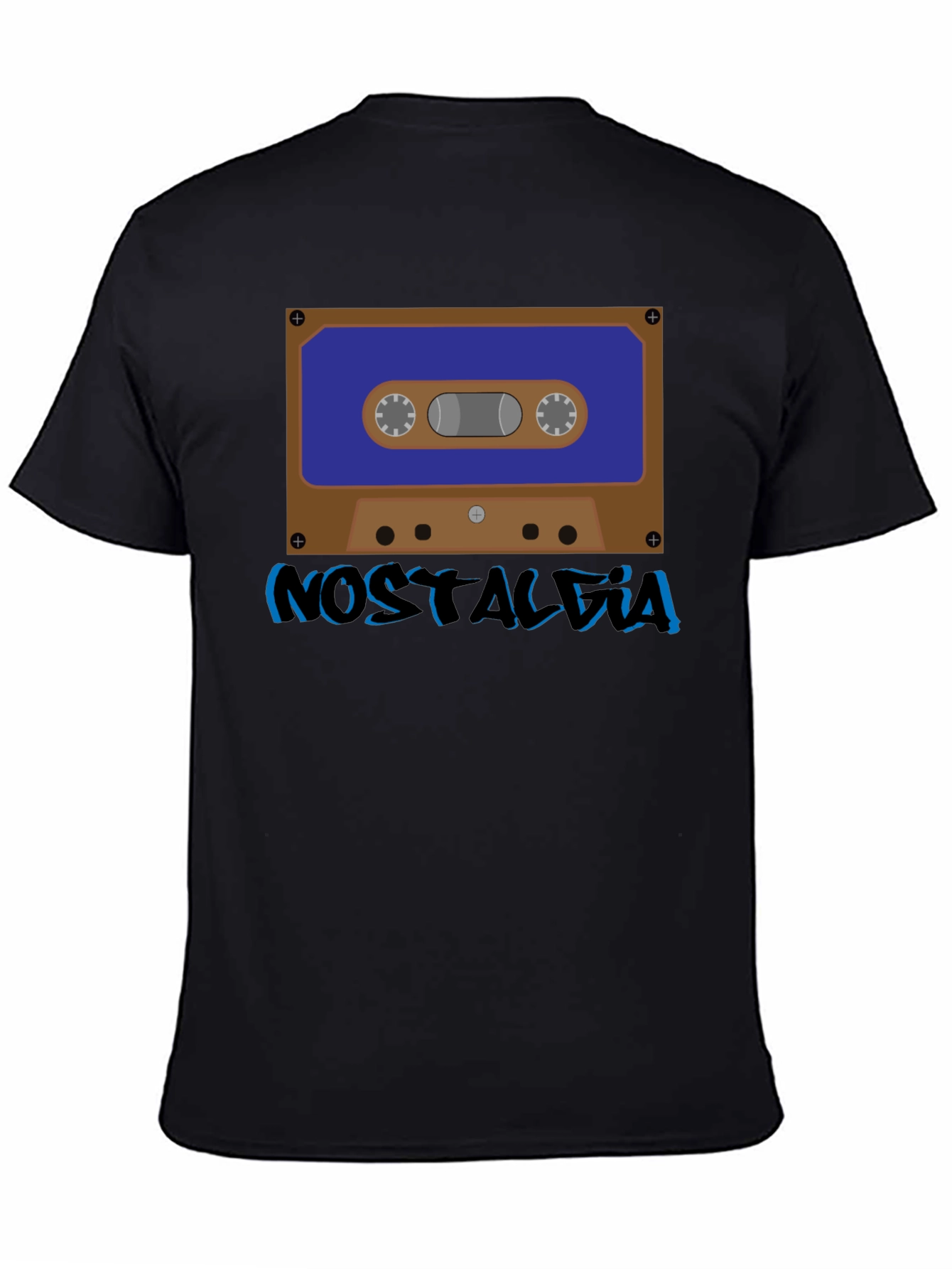 Nostalgia Cassette Tape Graphic T-Shirt