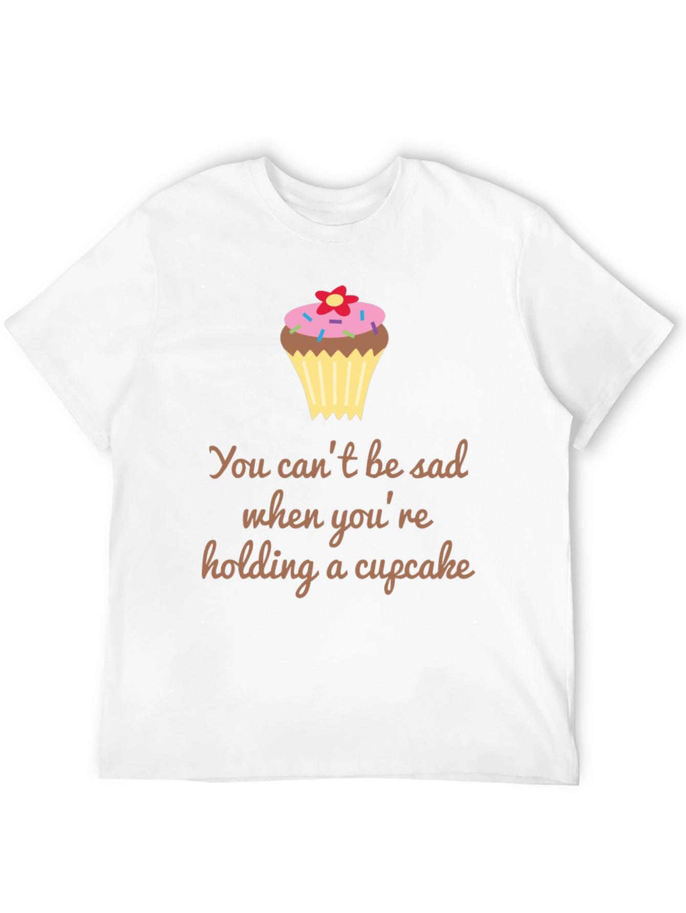 Cupcake Happiness Graphic Tee - Black
