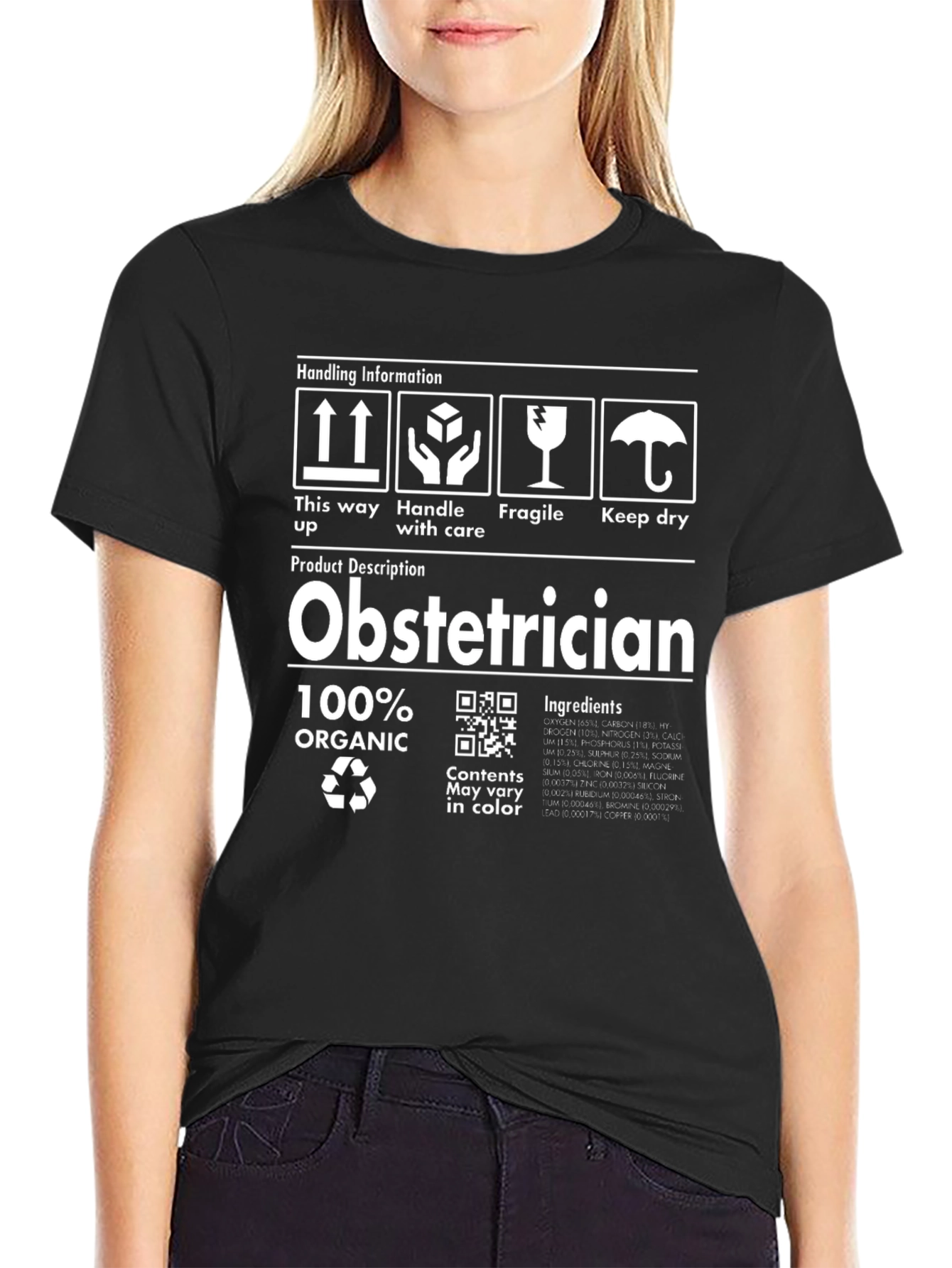 Obstetrician Organic Funny T-Shirt