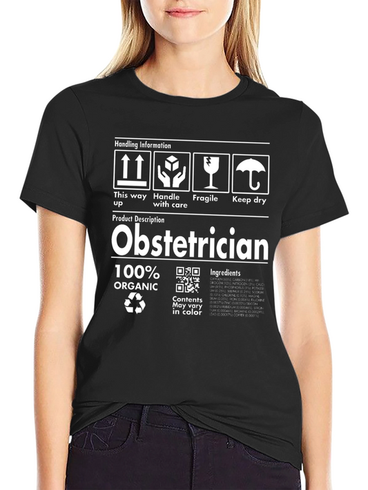 Obstetrician Organic Funny T-Shirt