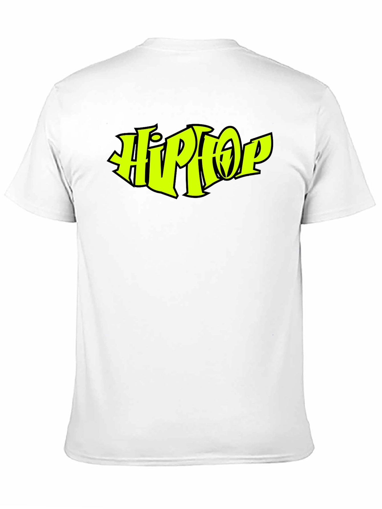 Hip Hop Graphic Black T-Shirt - Classic Style
