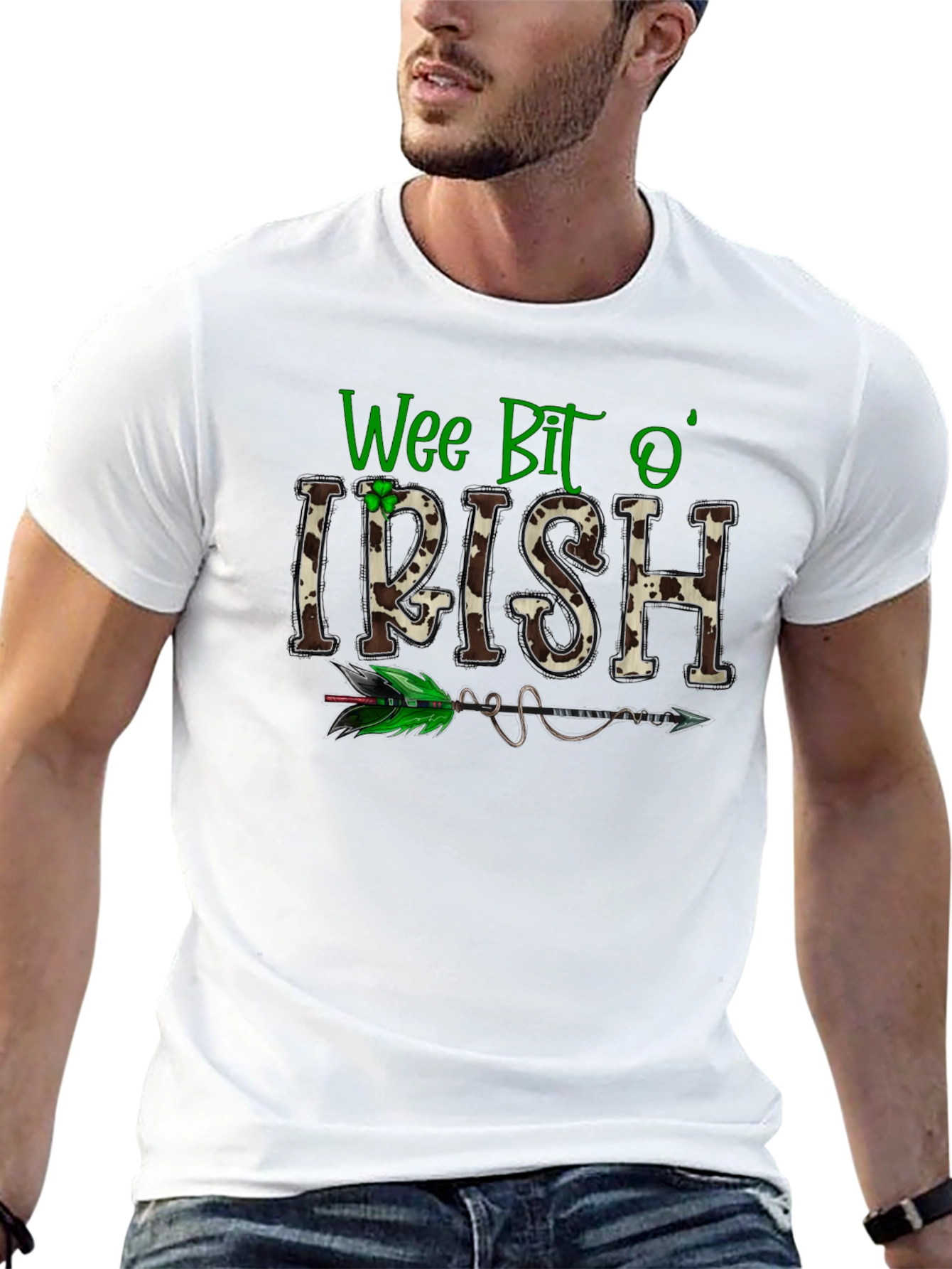 Wee Bit O Irish St. Patricks Day Graphic Tee