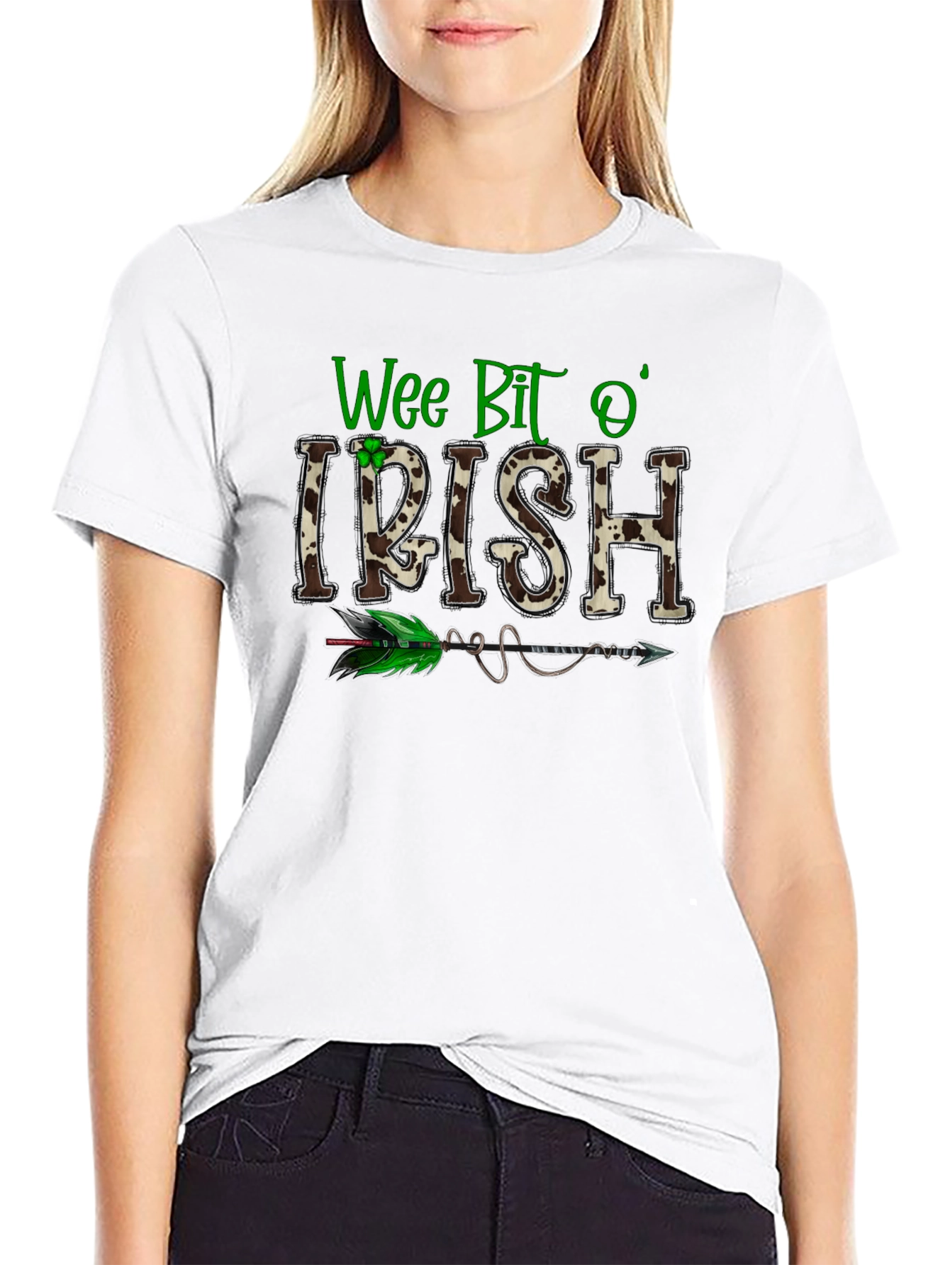 Wee Bit O Irish St. Patricks Day Graphic Tee