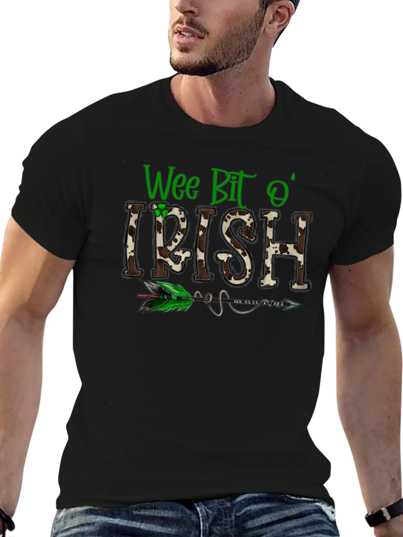 Wee Bit O Irish St. Patricks Day Graphic Tee