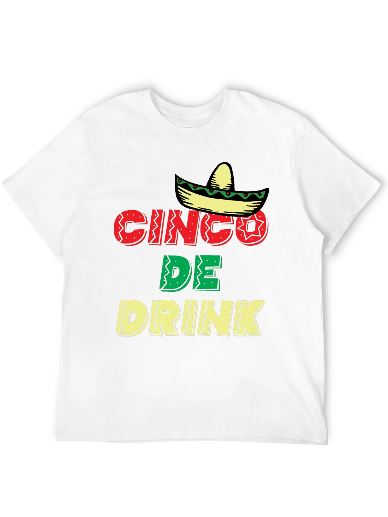 Cinco De Drink T-Shirt - Fiesta Tee