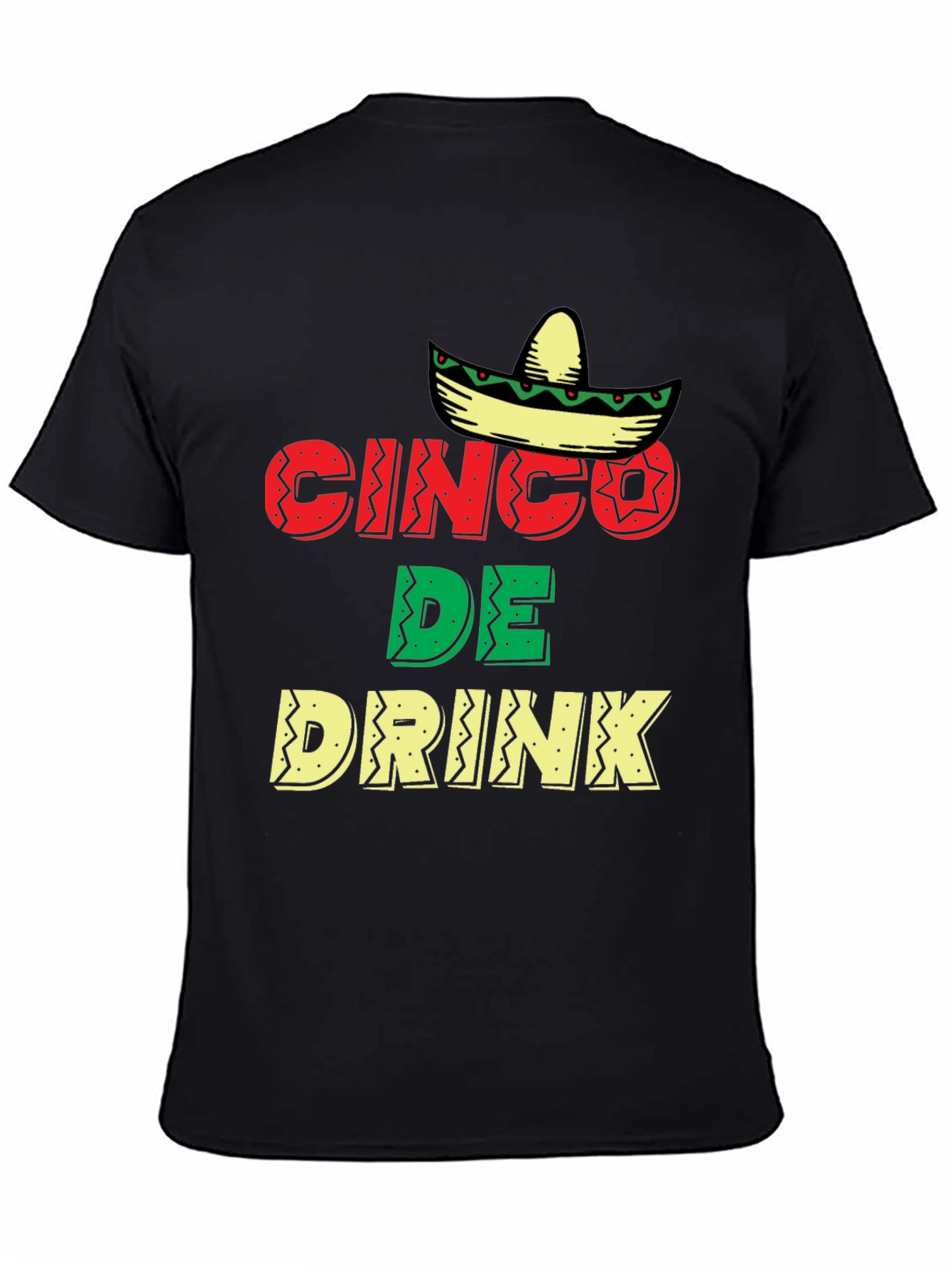 Cinco De Drink T-Shirt - Fiesta Tee