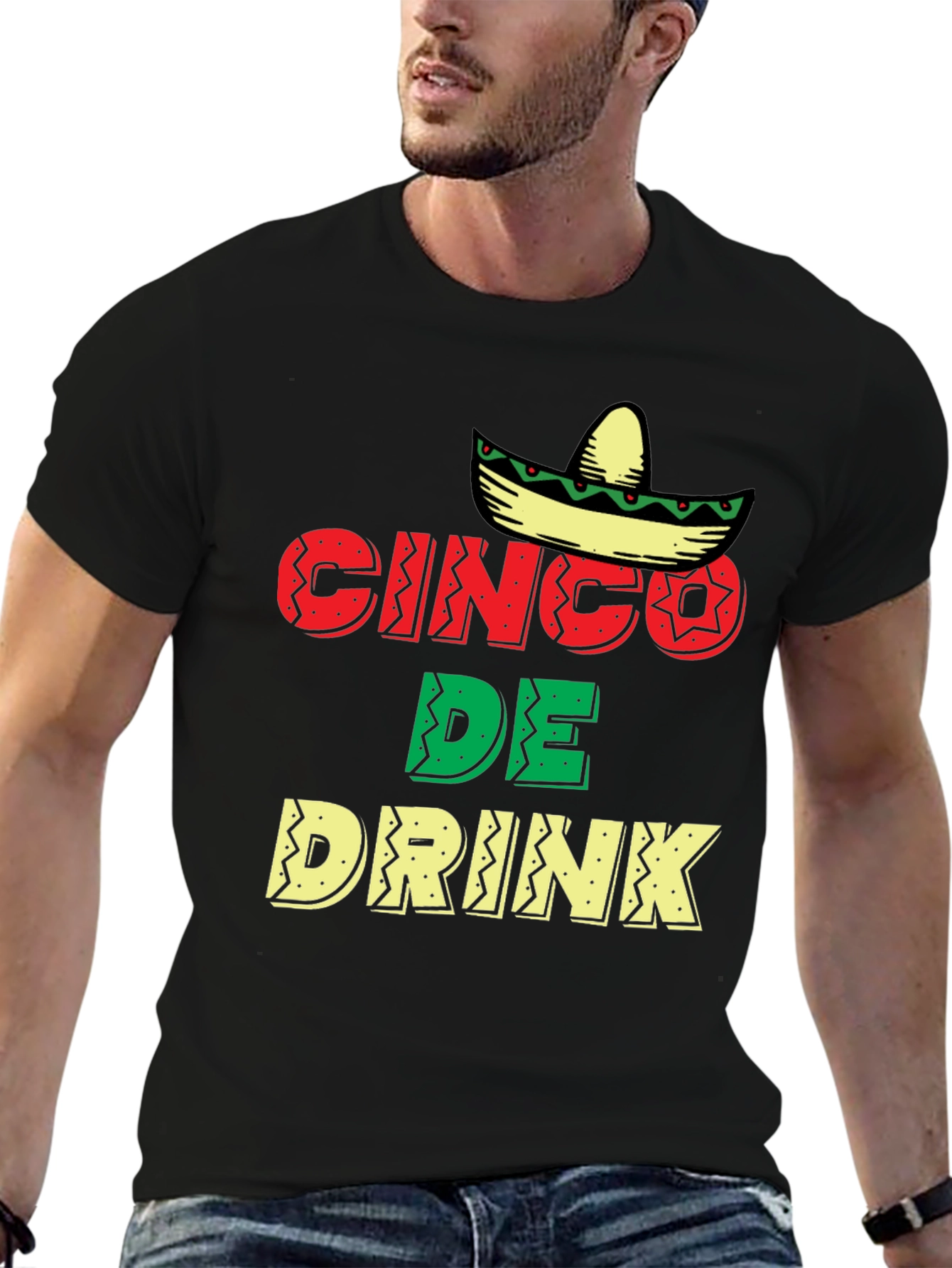 Cinco De Drink T-Shirt - Fiesta Tee
