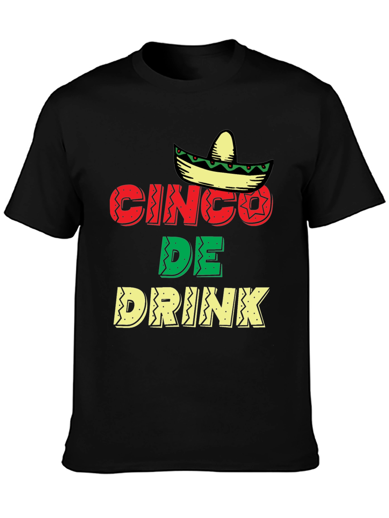 Cinco De Drink T-Shirt - Fiesta Tee