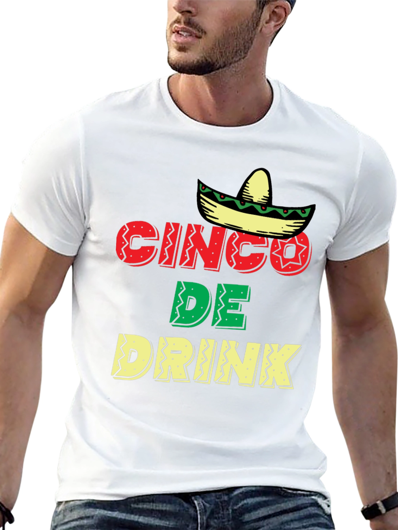 Cinco De Drink T-Shirt - Fiesta Tee