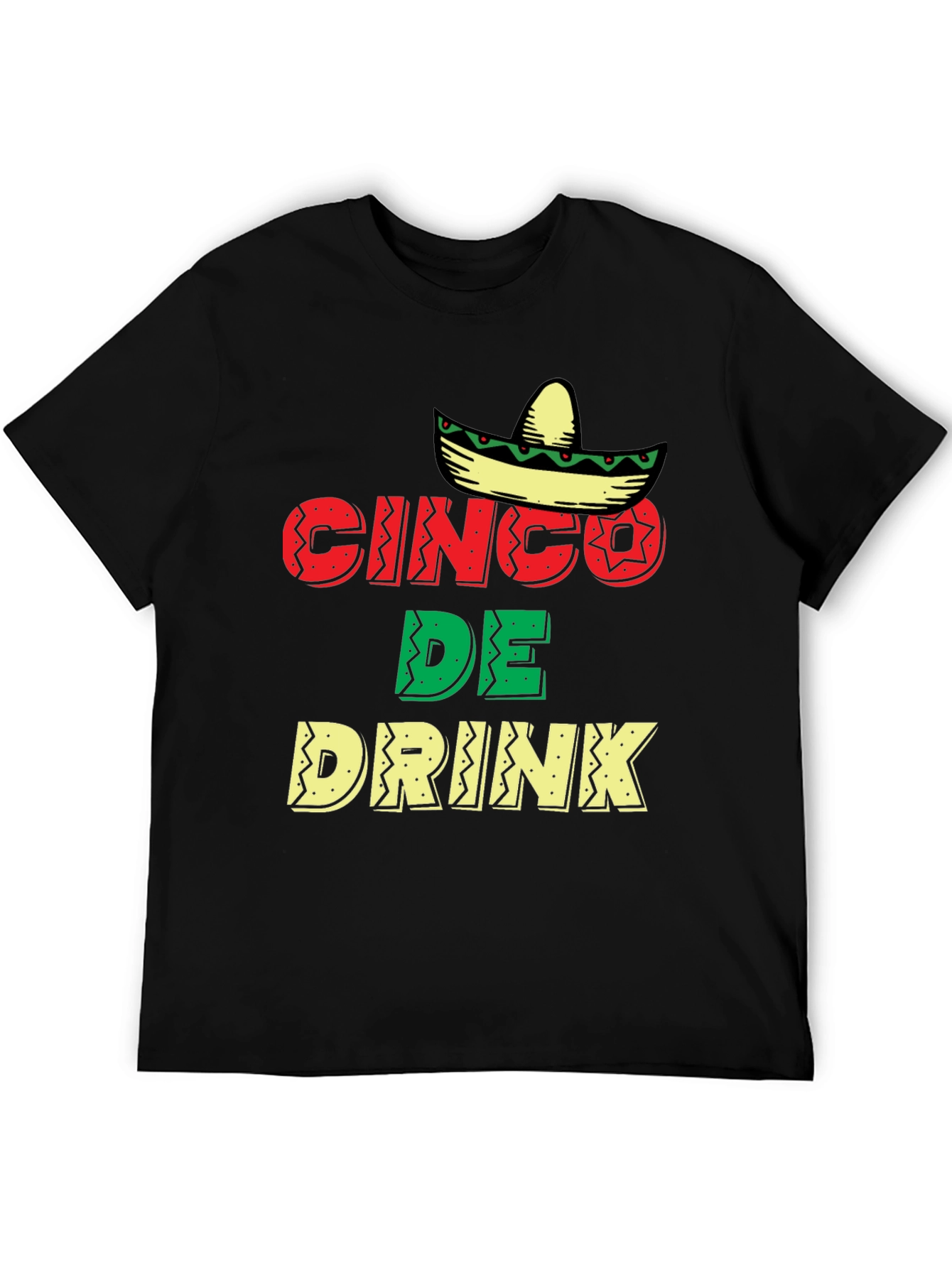 Cinco De Drink T-Shirt - Fiesta Tee