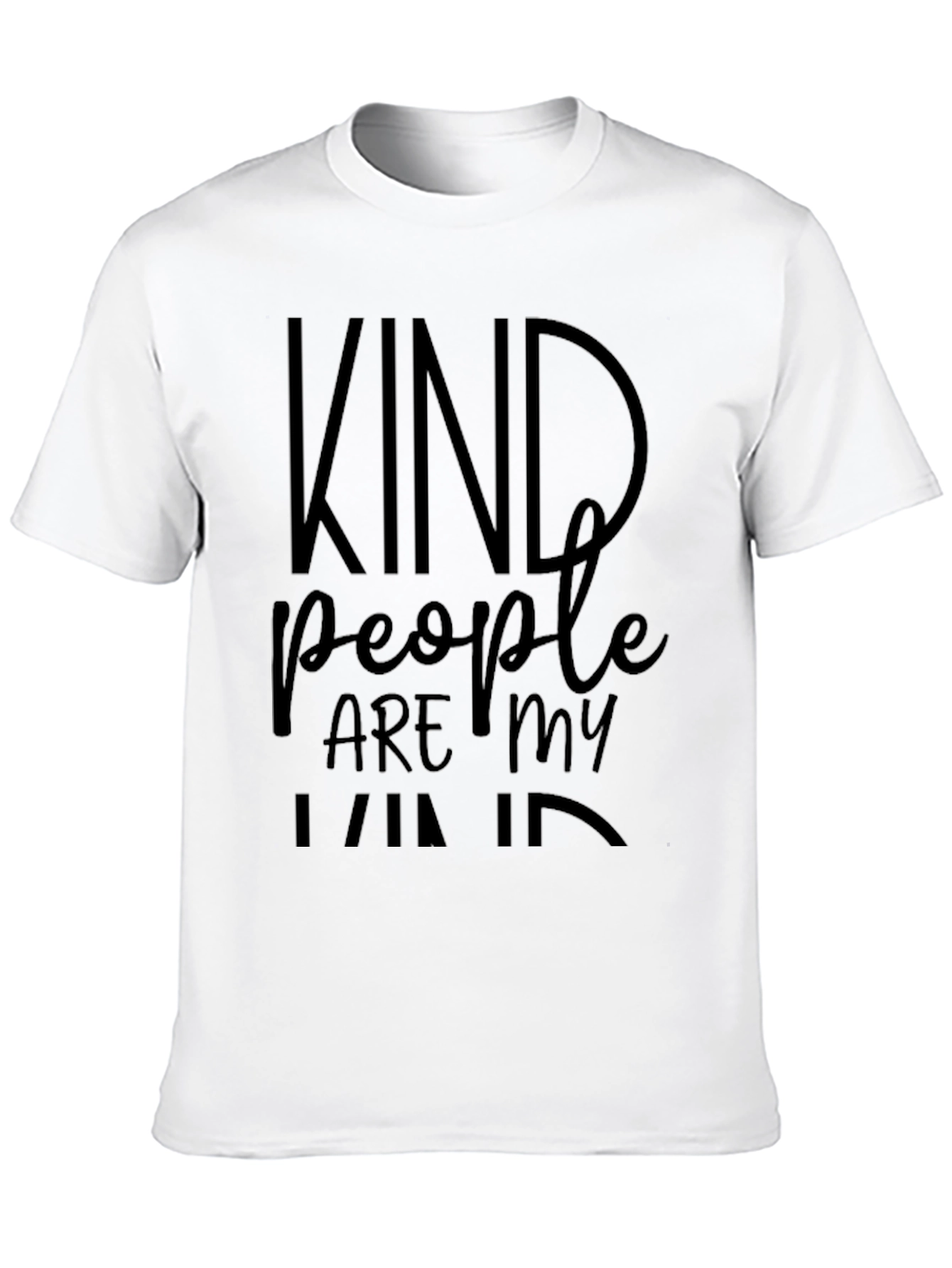 Kind People Tee - Soft Cotton Blend Inspirational Design