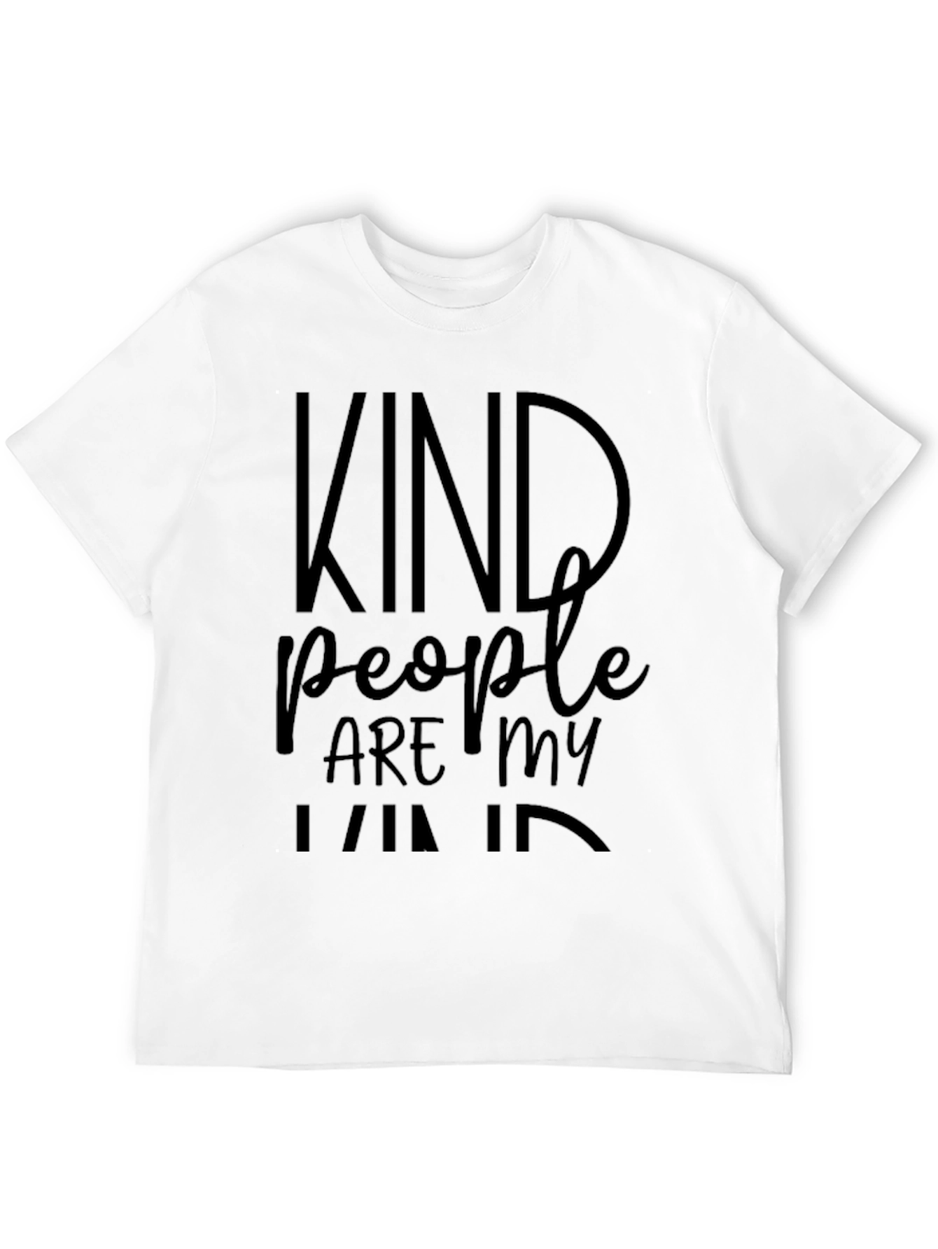 Kind People Tee - Soft Cotton Blend Inspirational Design