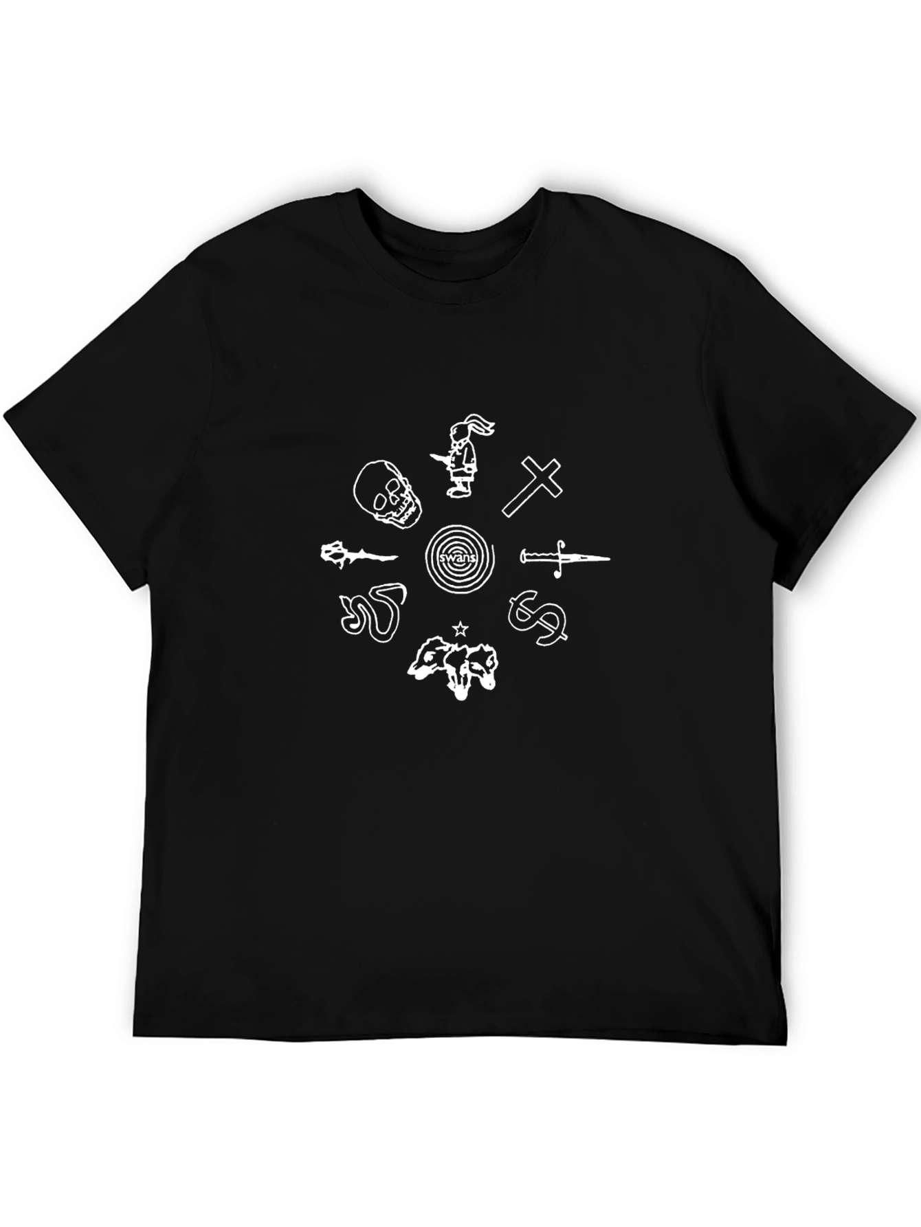 Symbol Graphic Black T-Shirt