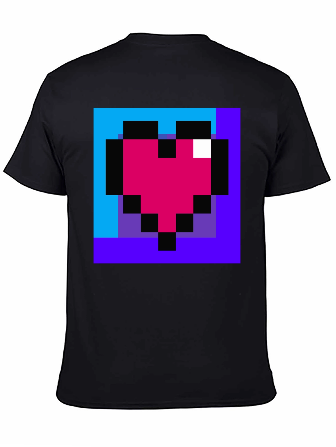 Pixel Heart T-Shirt - Retro Gaming Style Tee