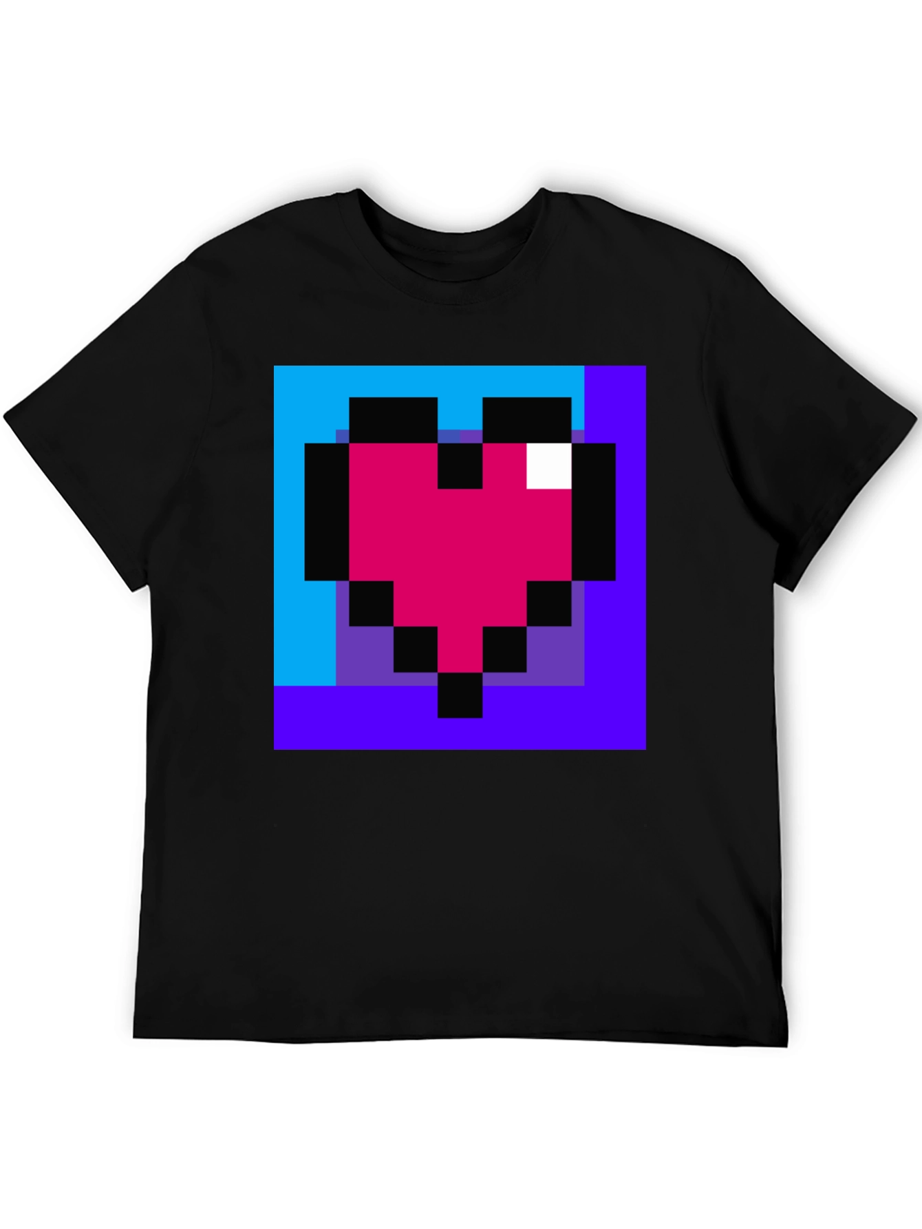 Pixel Heart T-Shirt - Retro Gaming Style Tee