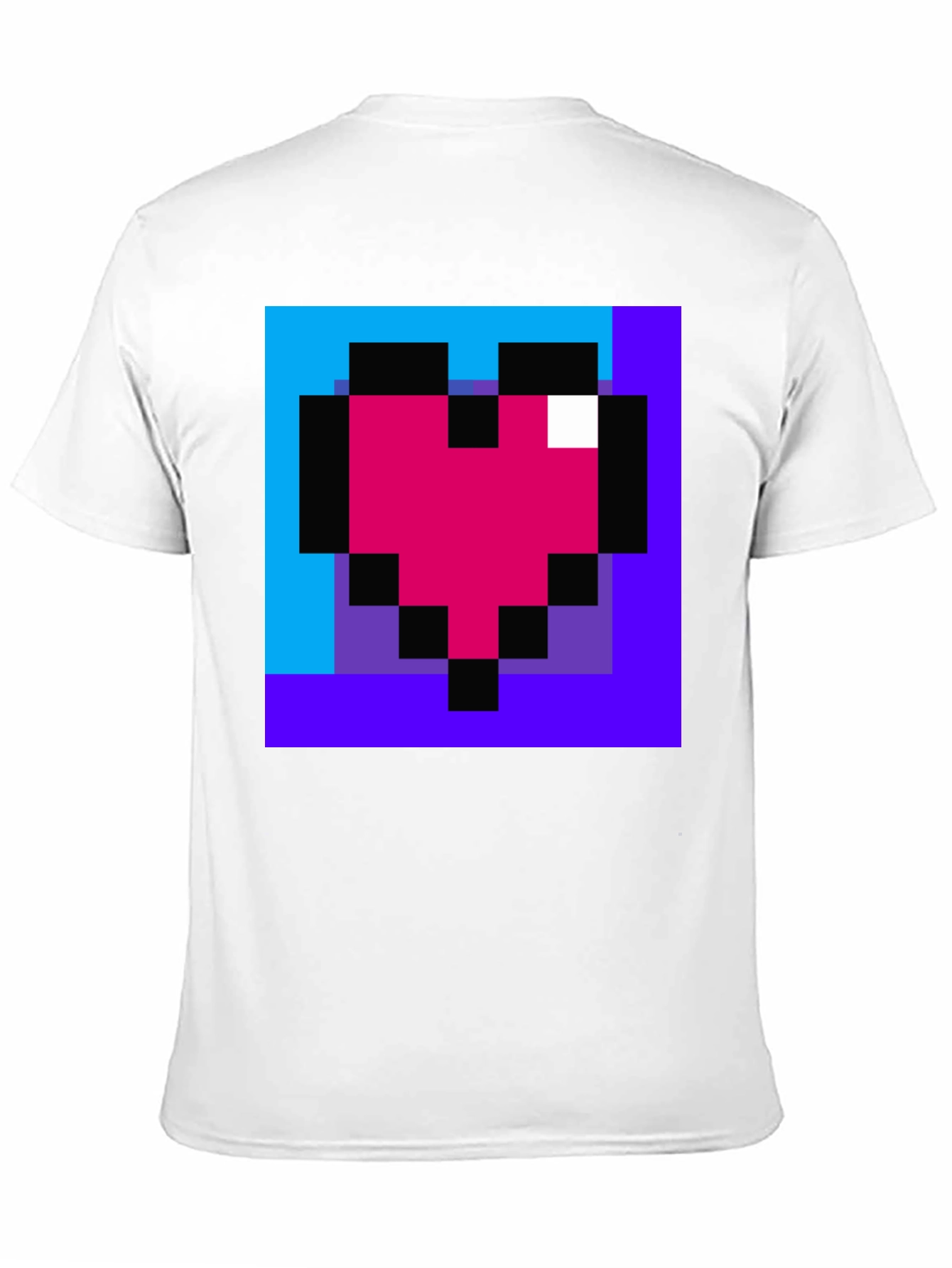 Pixel Heart T-Shirt - Retro Gaming Style Tee