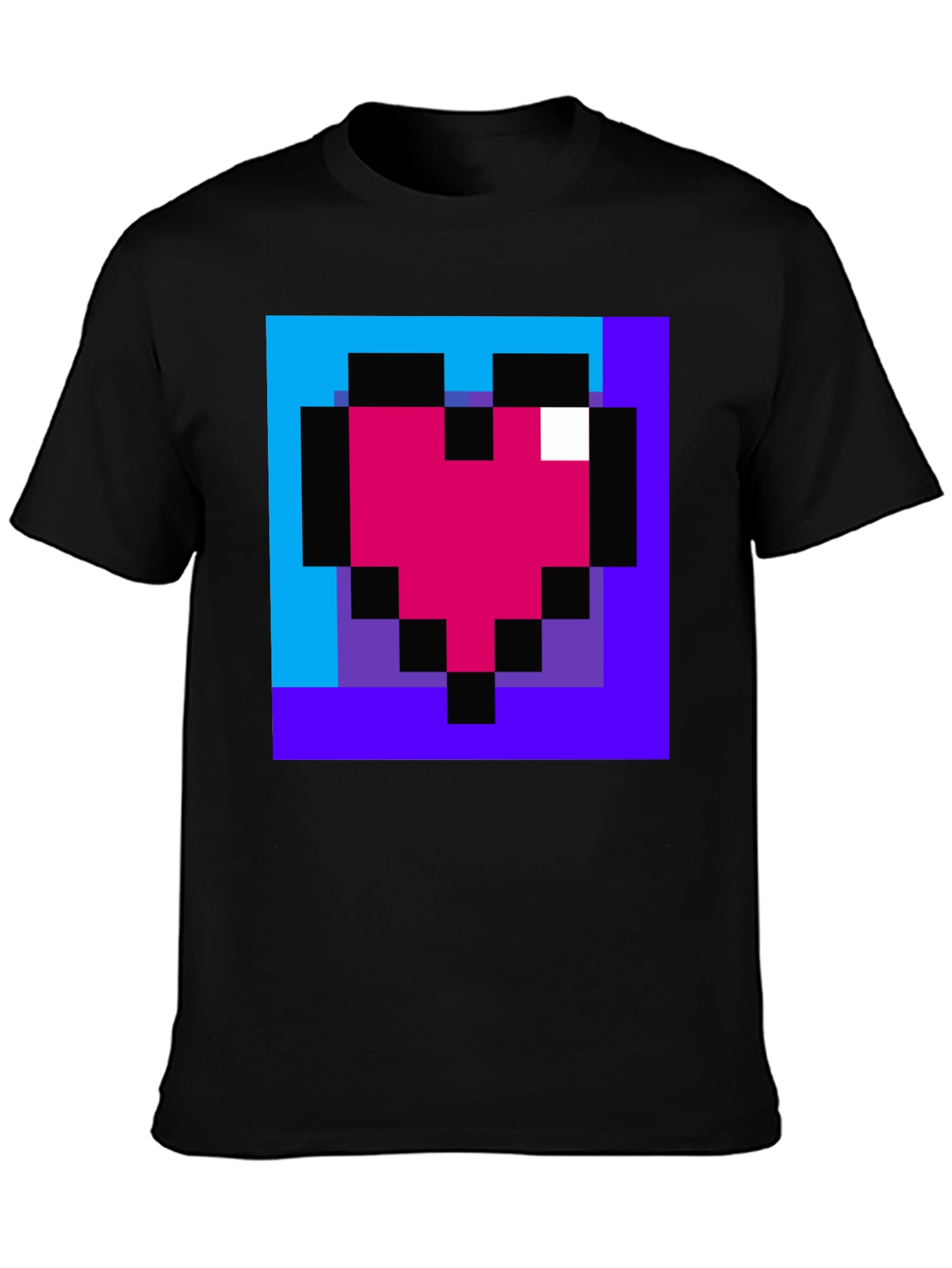 Pixel Heart T-Shirt - Retro Gaming Style Tee