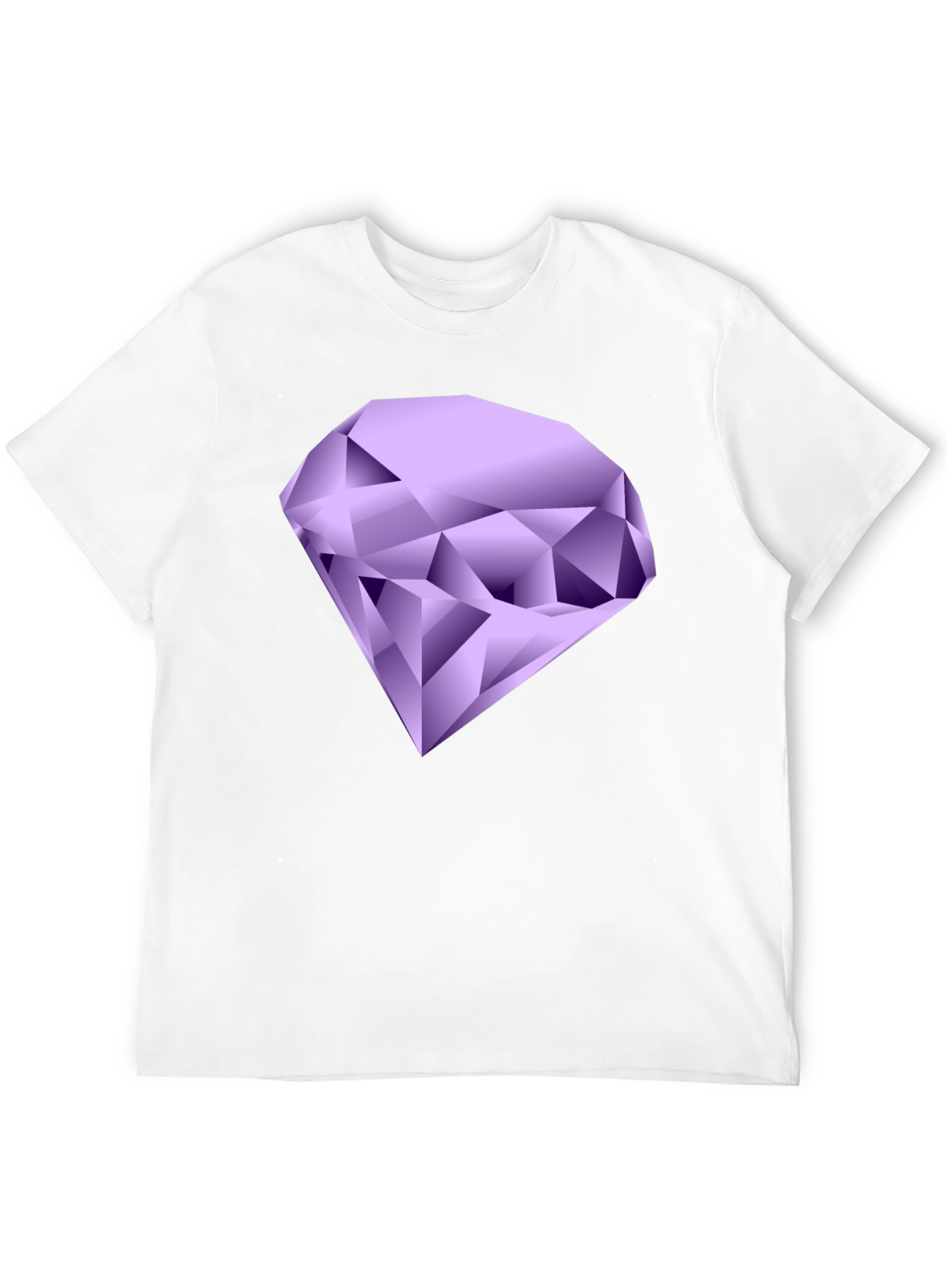 Gemstone Graphic T-Shirt - Black Cotton Tee