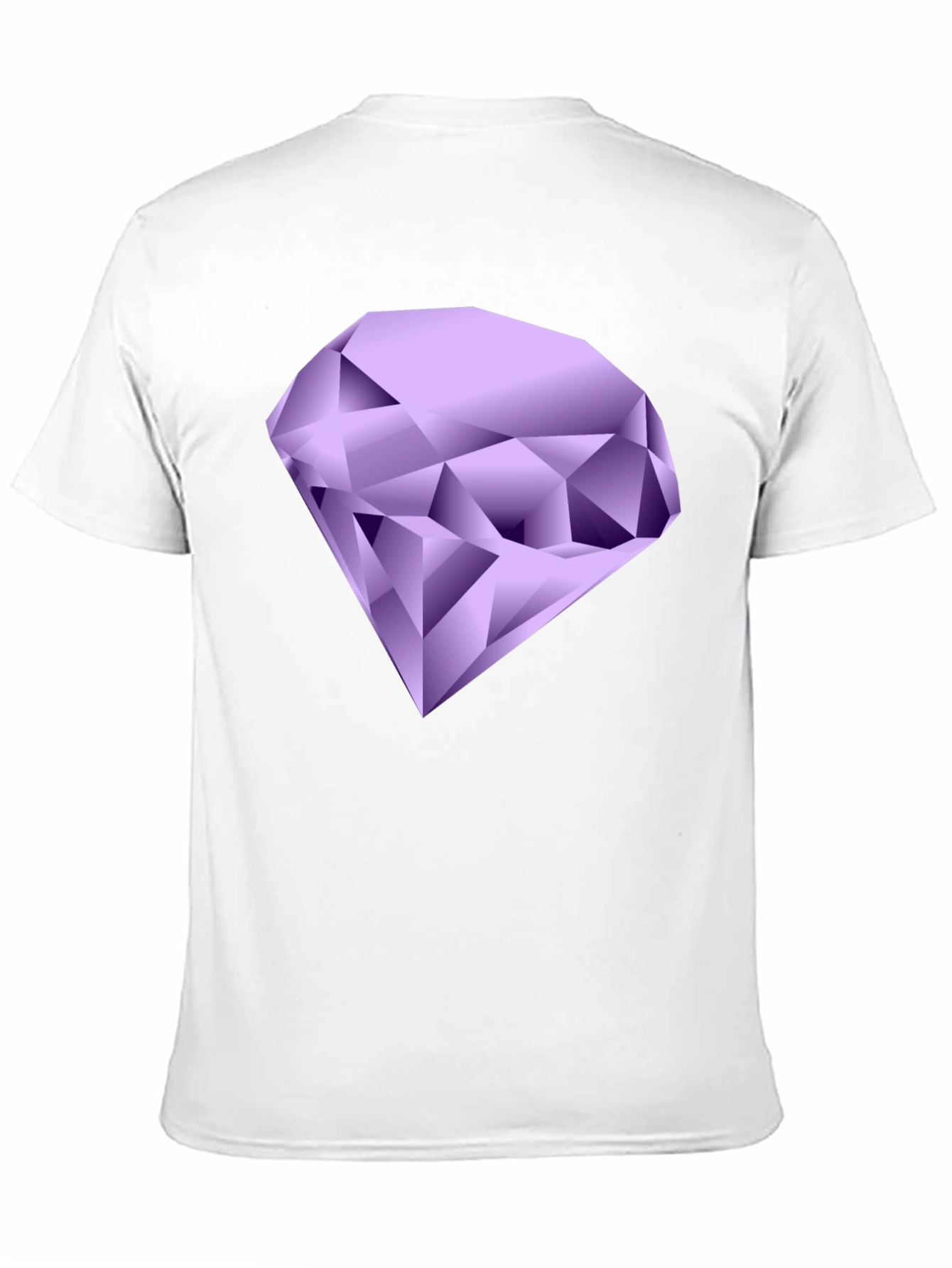Gemstone Graphic T-Shirt - Black Cotton Tee