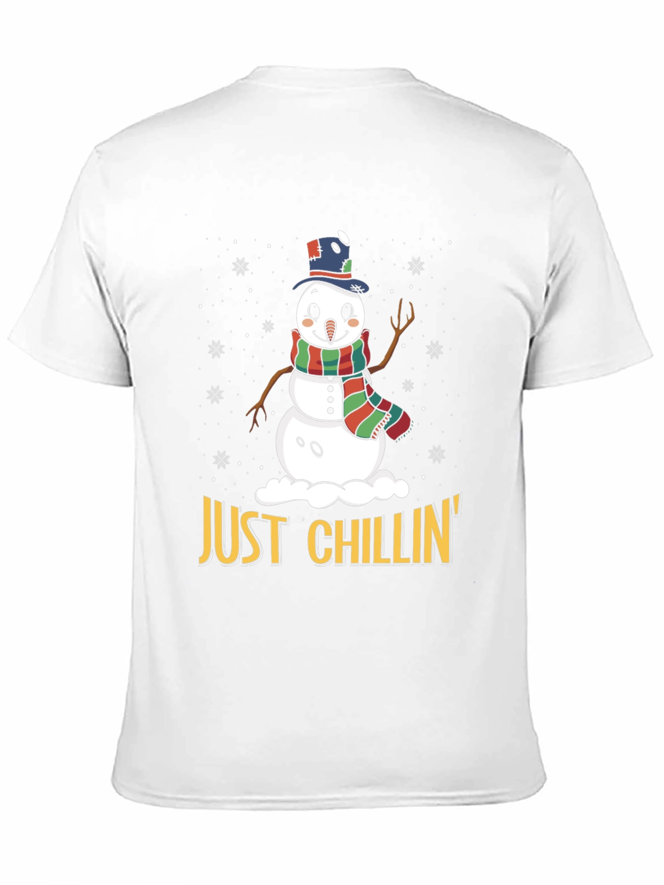 Just Chillin Snowman Graphic Tee