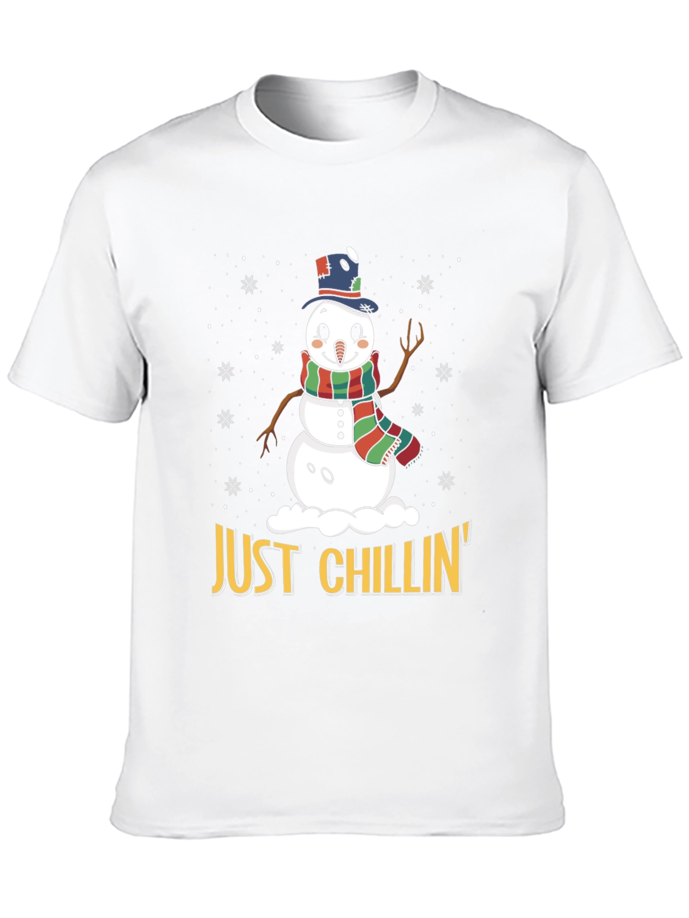 Just Chillin Snowman Graphic Tee