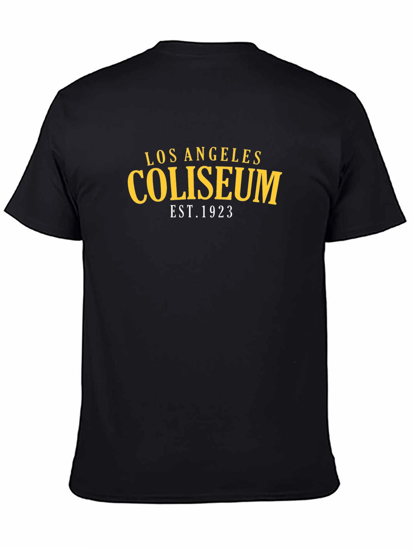 Los Angeles Coliseum EST. 1923 Black T-Shirt