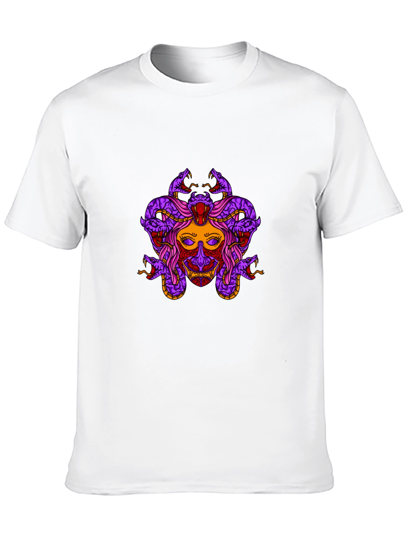 Medusa Graphic T-Shirt - Black