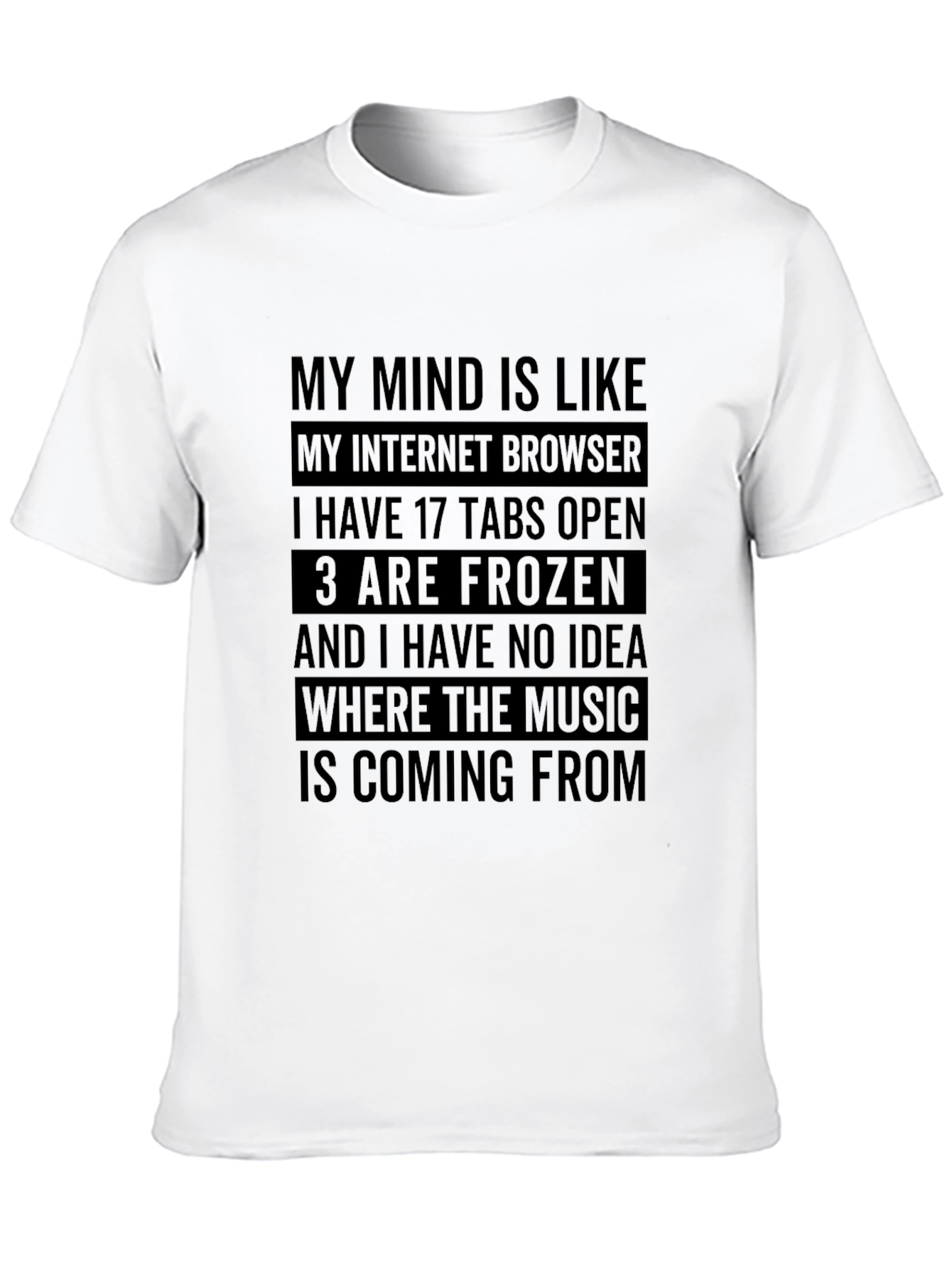 My Mind is Like My Internet Browser T-Shirt