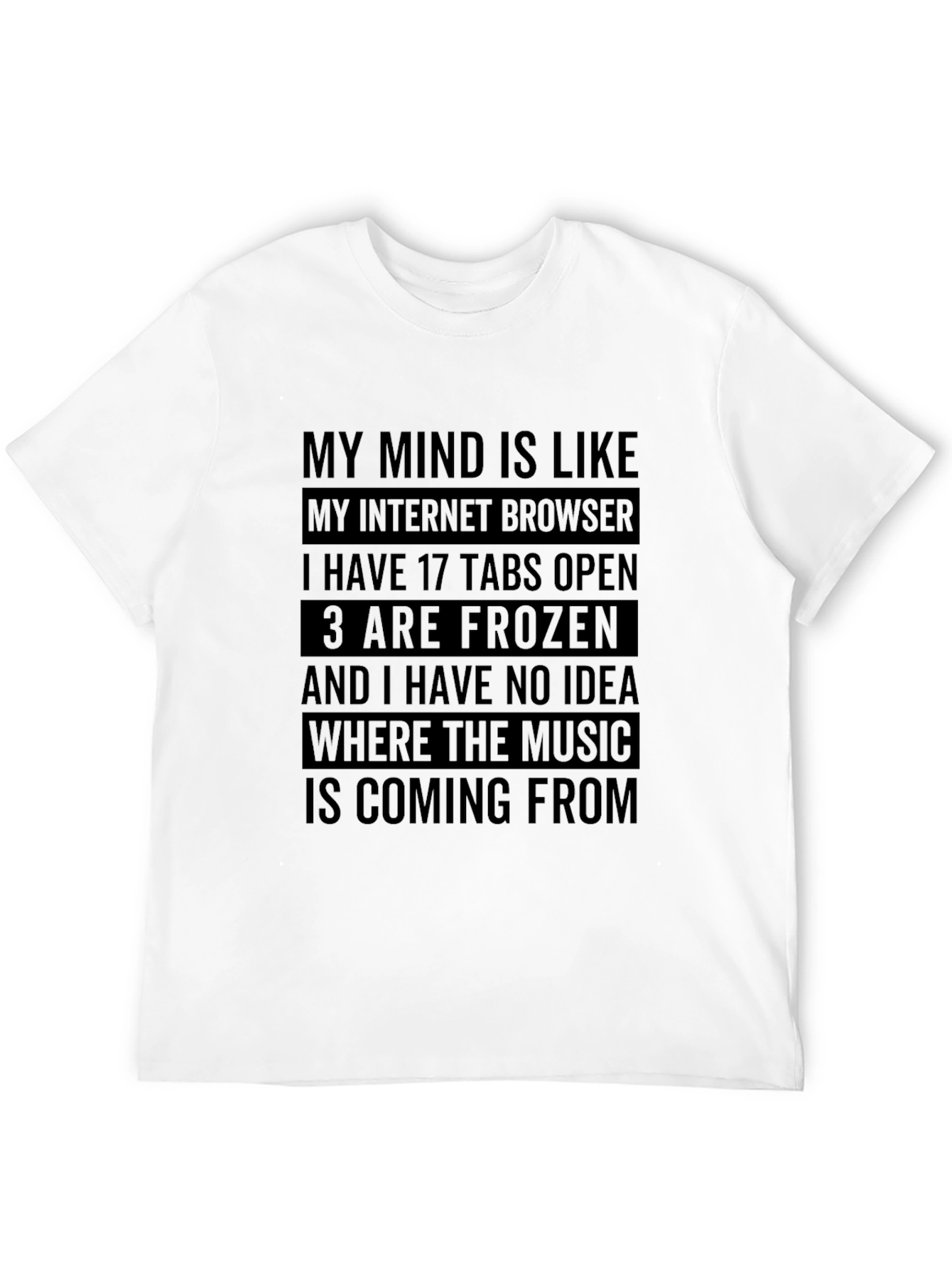My Mind is Like My Internet Browser T-Shirt