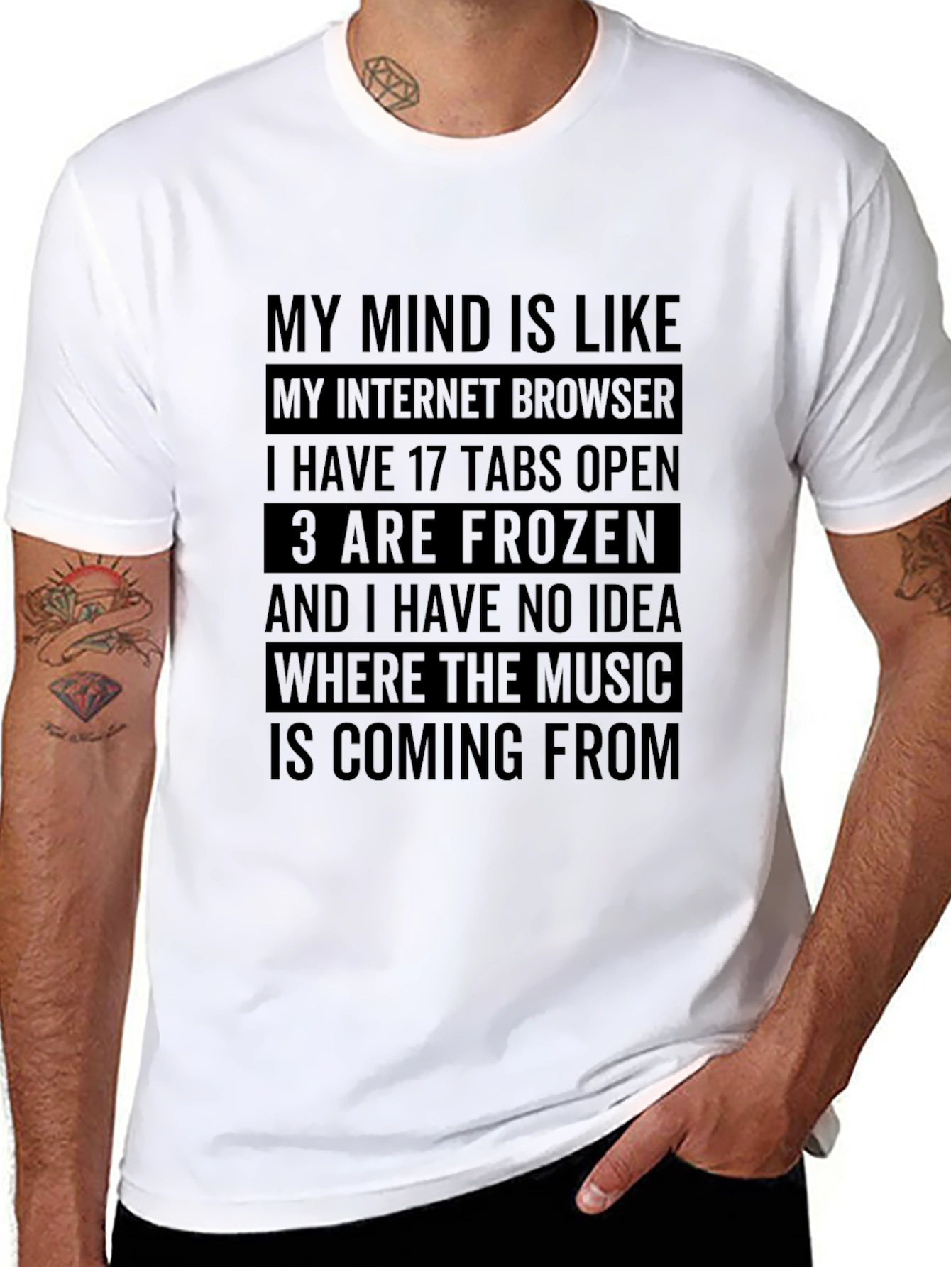 My Mind is Like My Internet Browser T-Shirt
