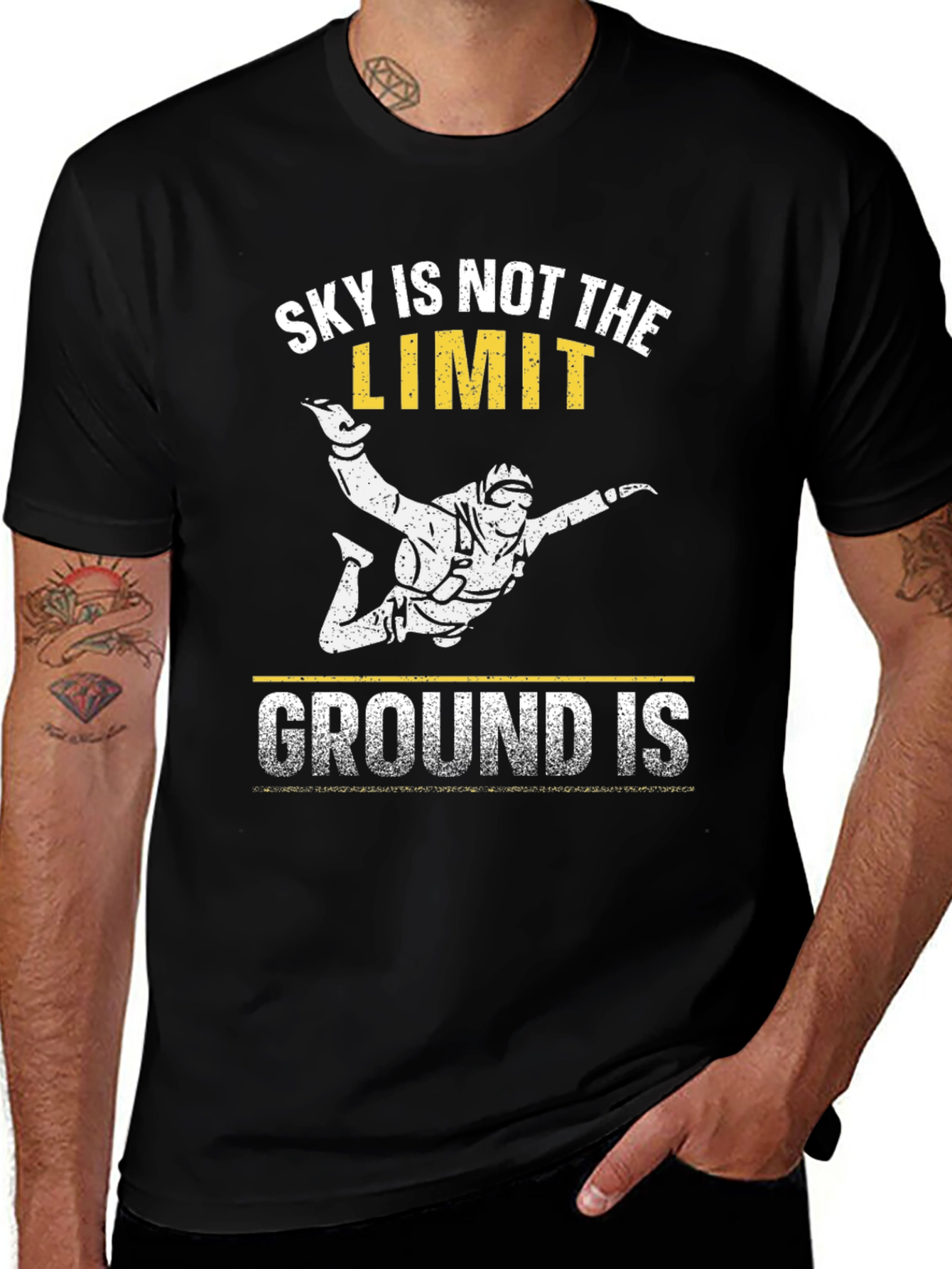 Sky is Not the Limit Graphic T-Shirt