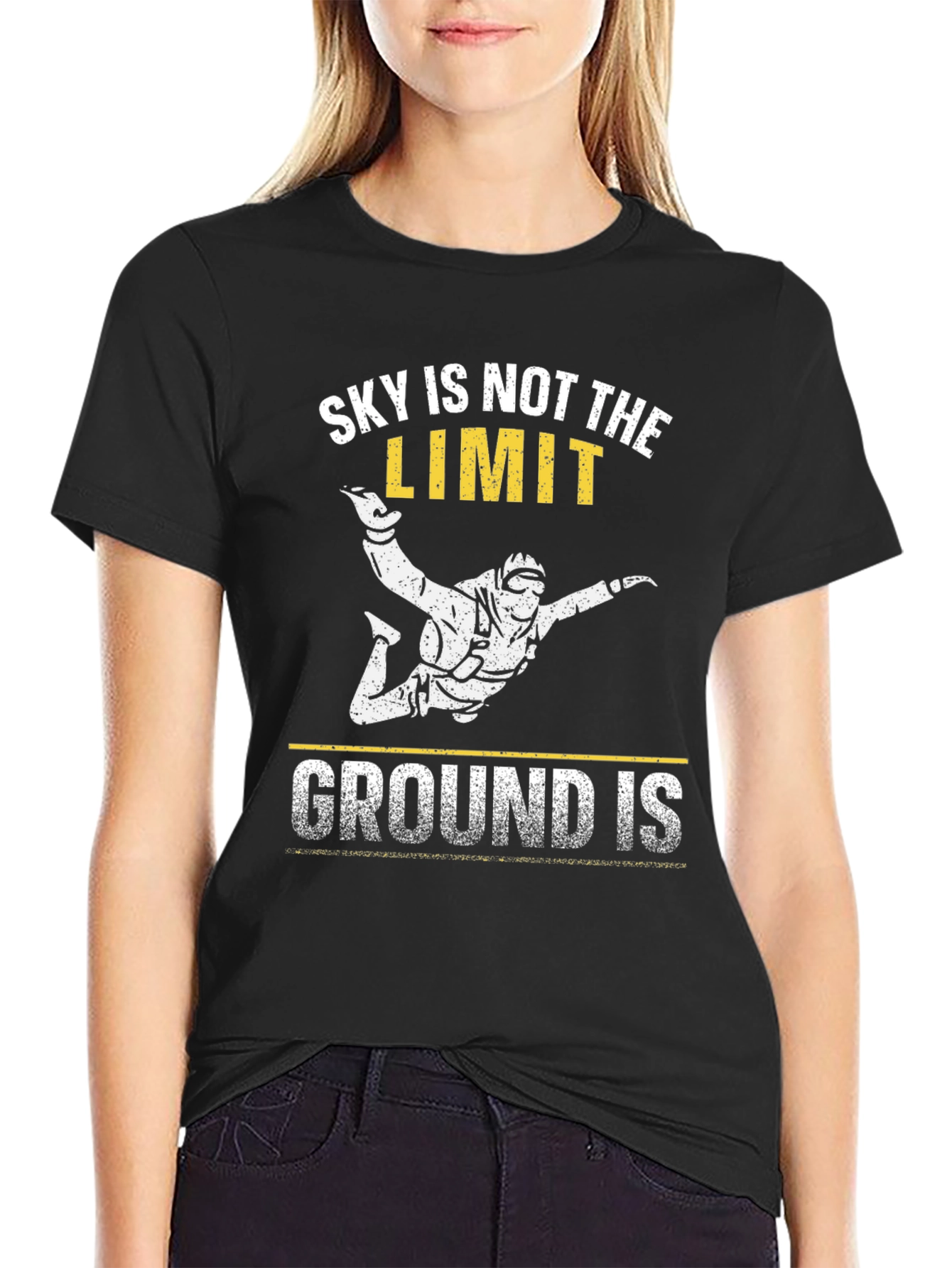 Sky is Not the Limit Graphic T-Shirt