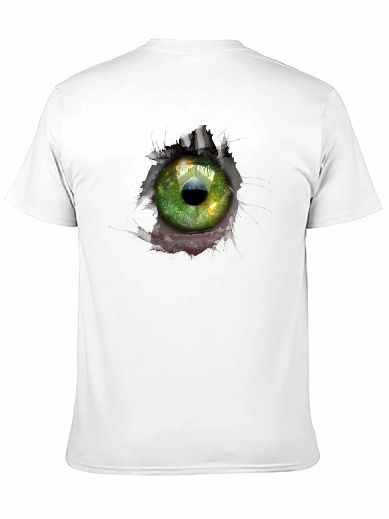Surreal Eye Graphic Black T-Shirt