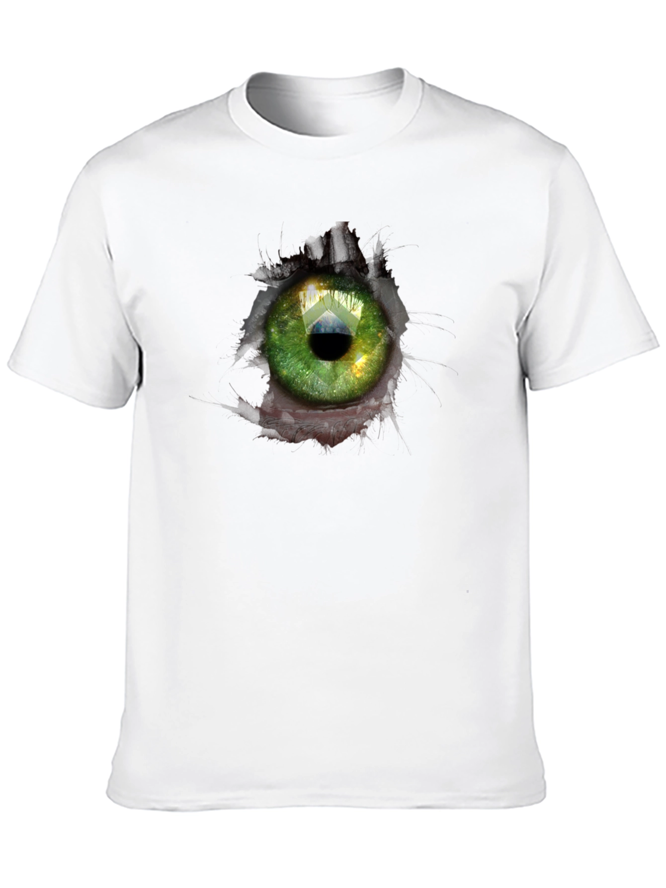 Surreal Eye Graphic Black T-Shirt