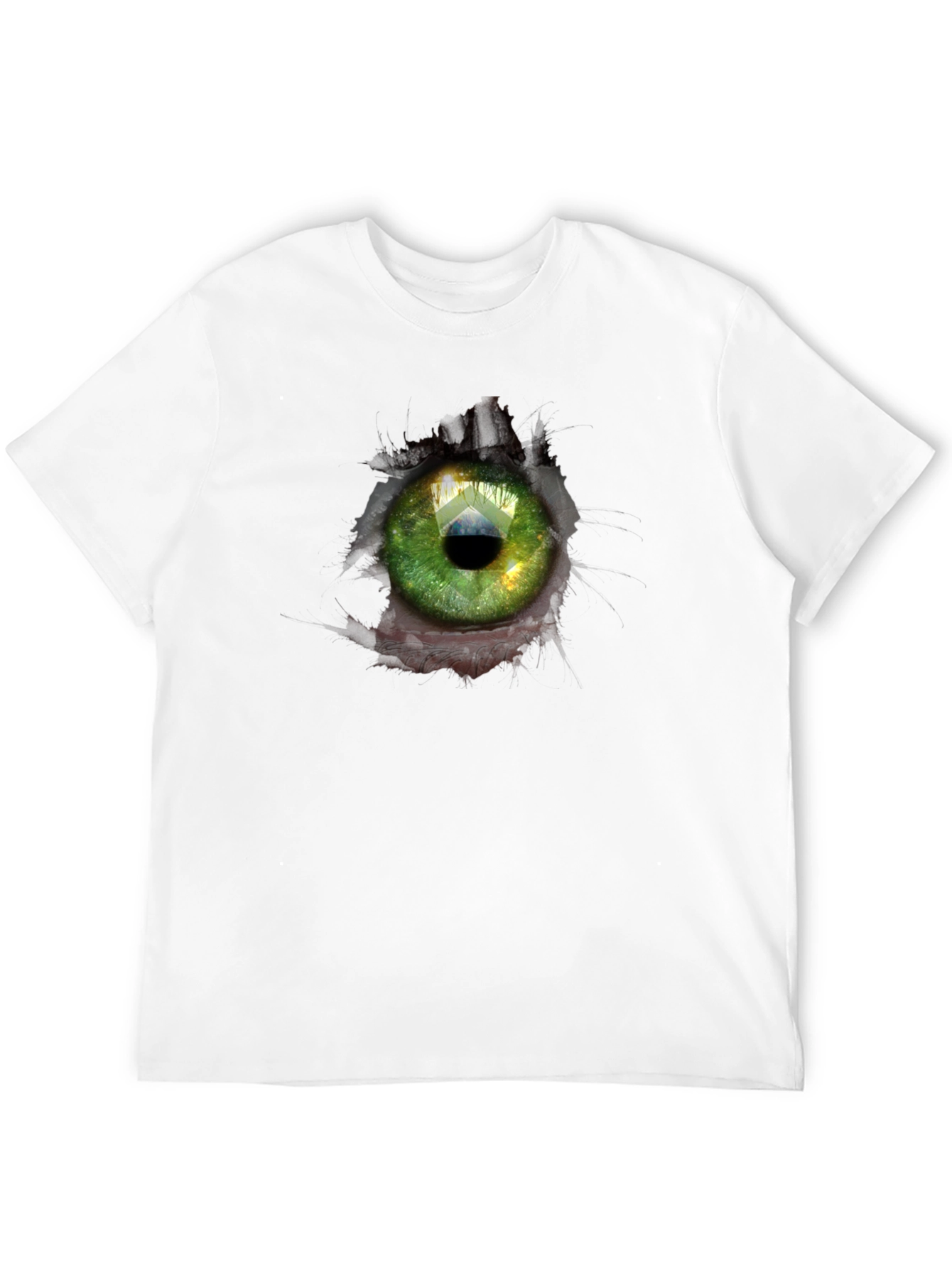 Surreal Eye Graphic Black T-Shirt