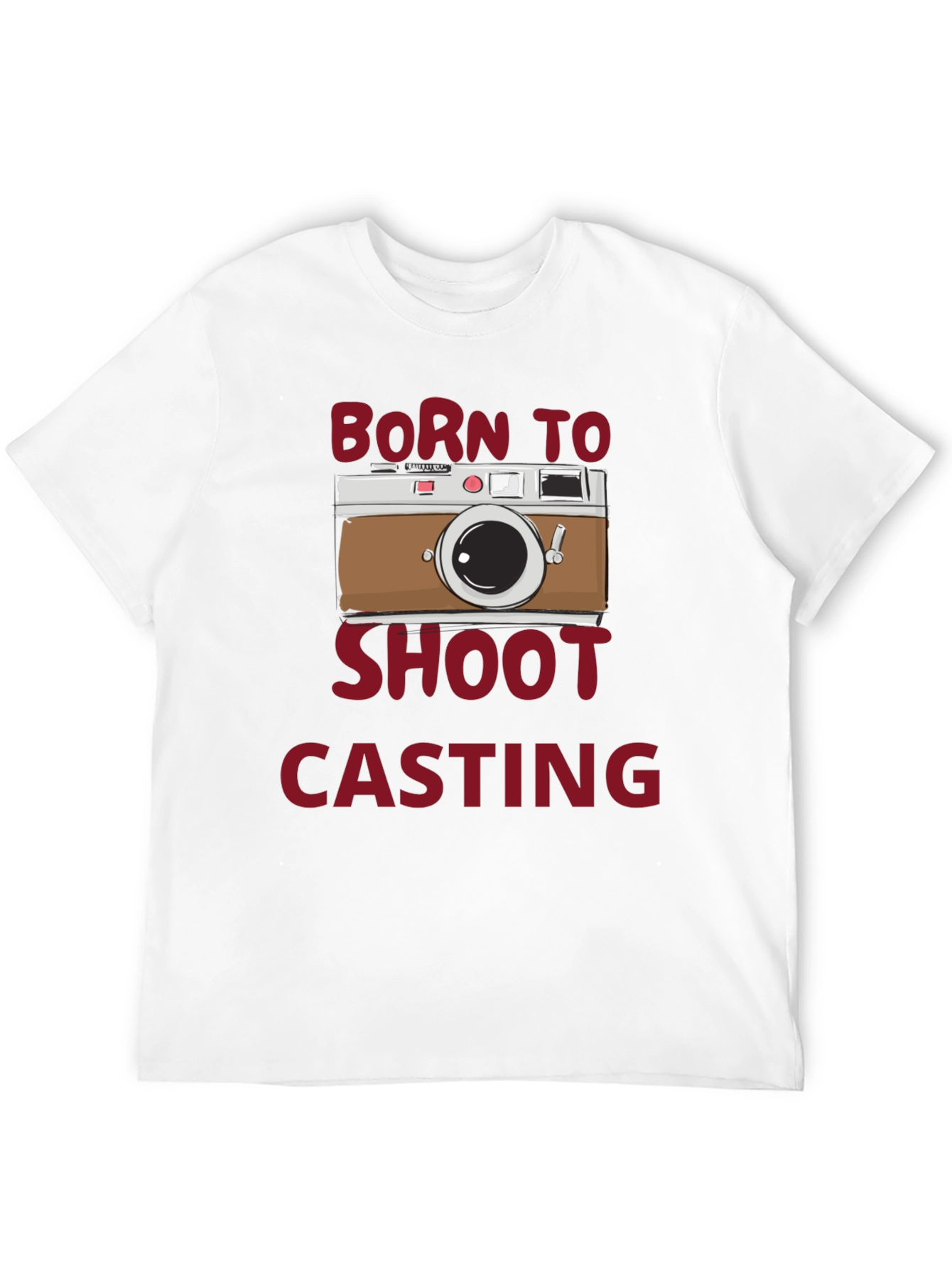 Born to Shoot Casting Black T-Shirt
