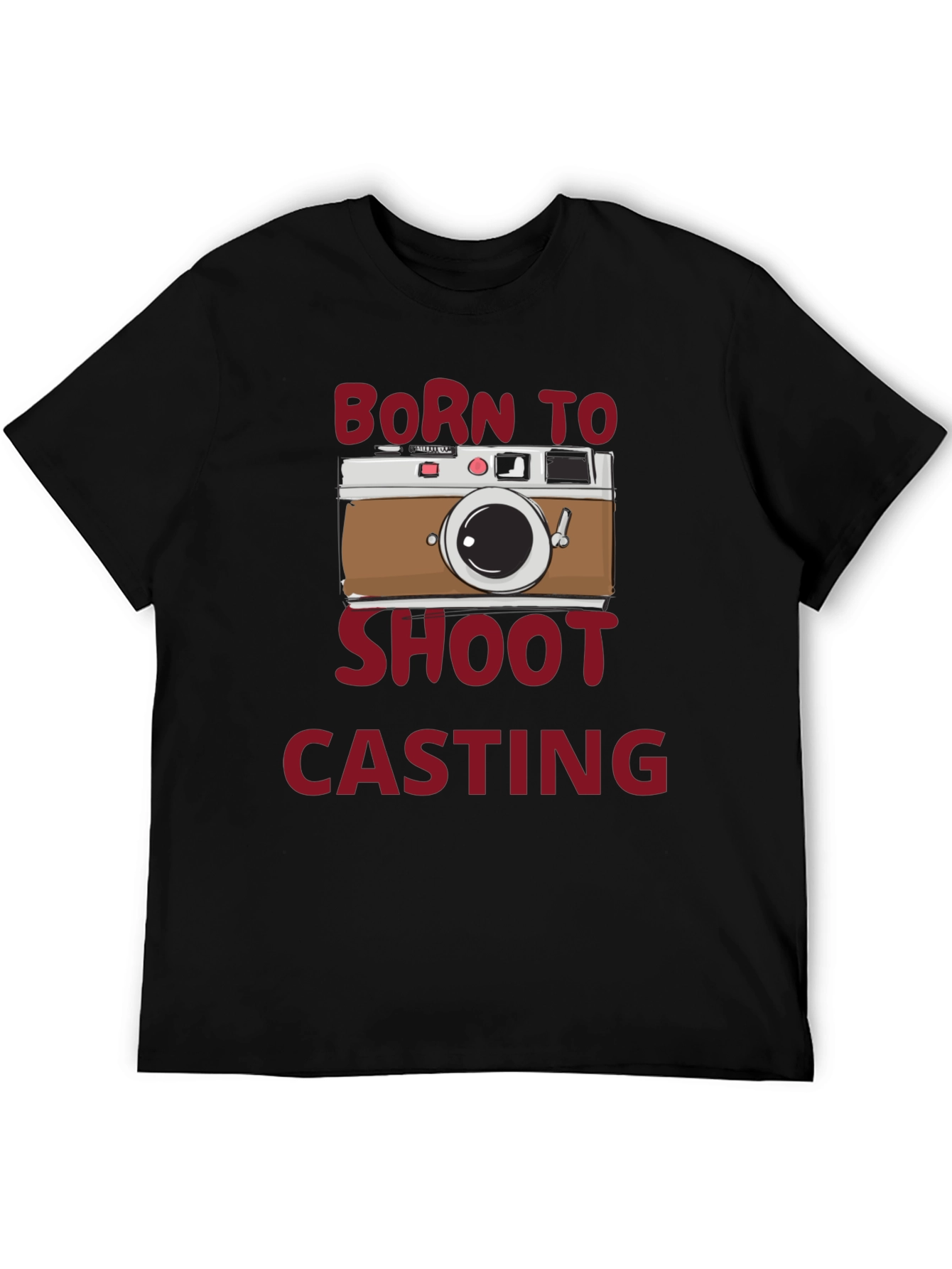Born to Shoot Casting Black T-Shirt