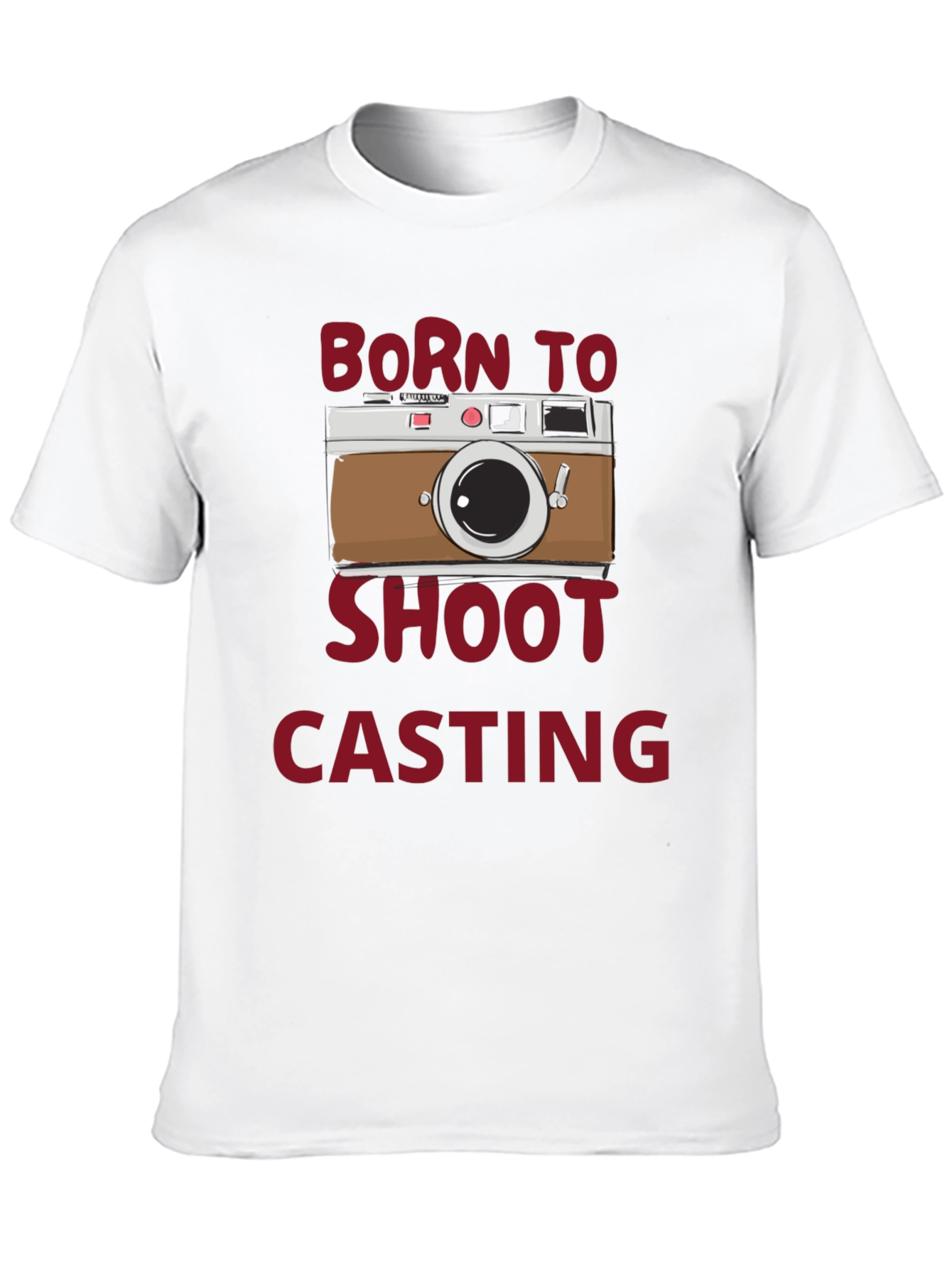Born to Shoot Casting Black T-Shirt