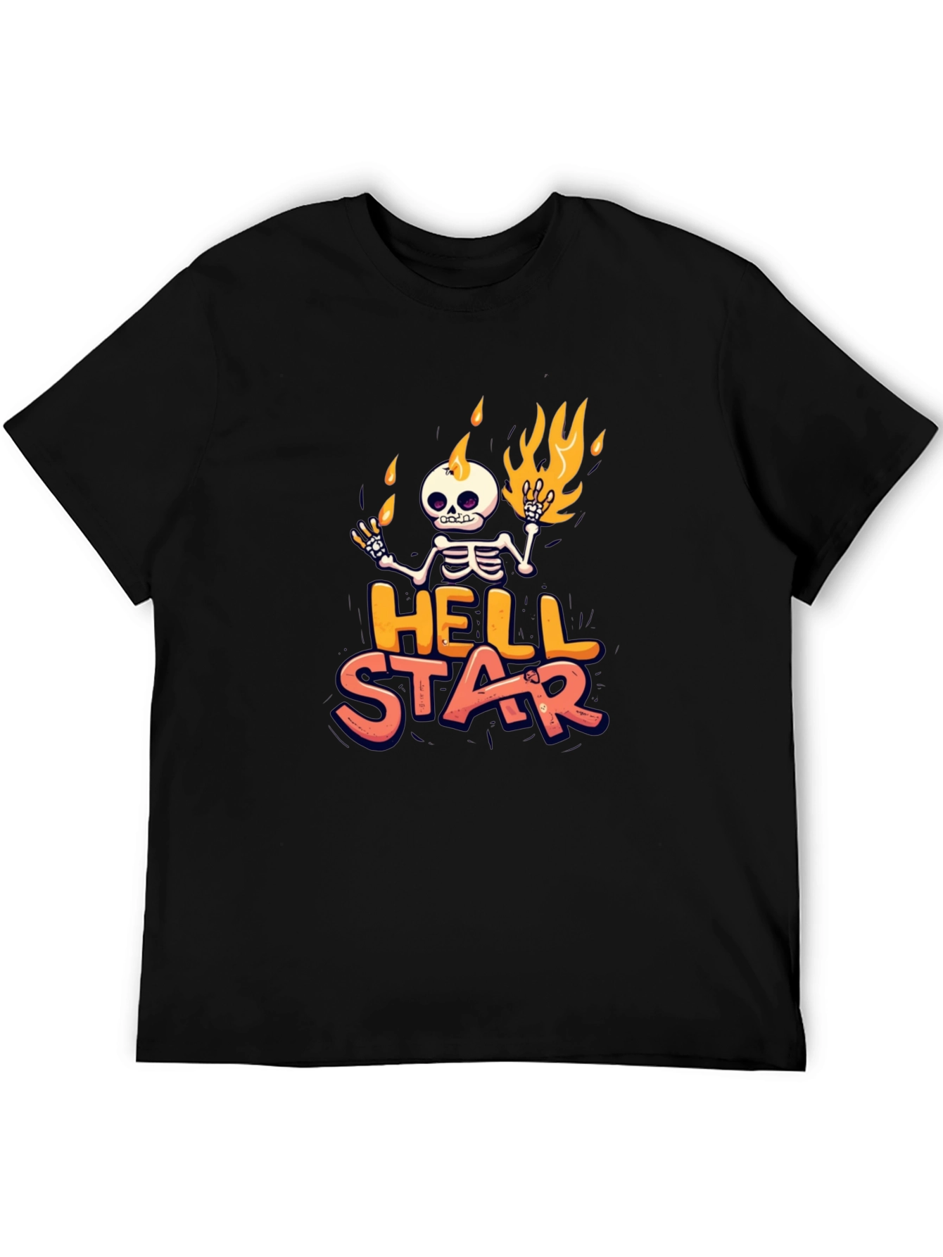 Hellstar Skeleton Graphic T-Shirt