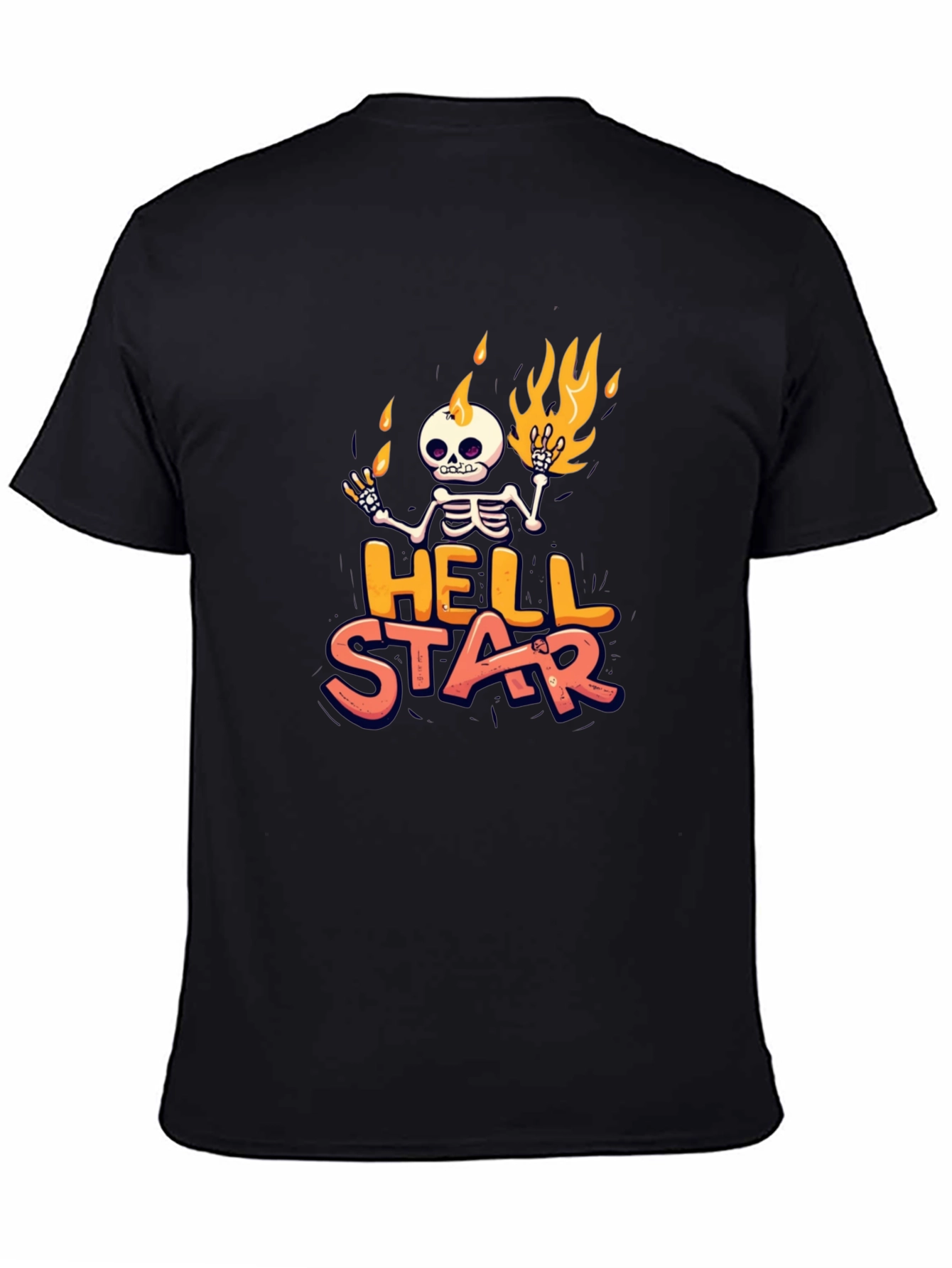 Hellstar Skeleton Graphic T-Shirt