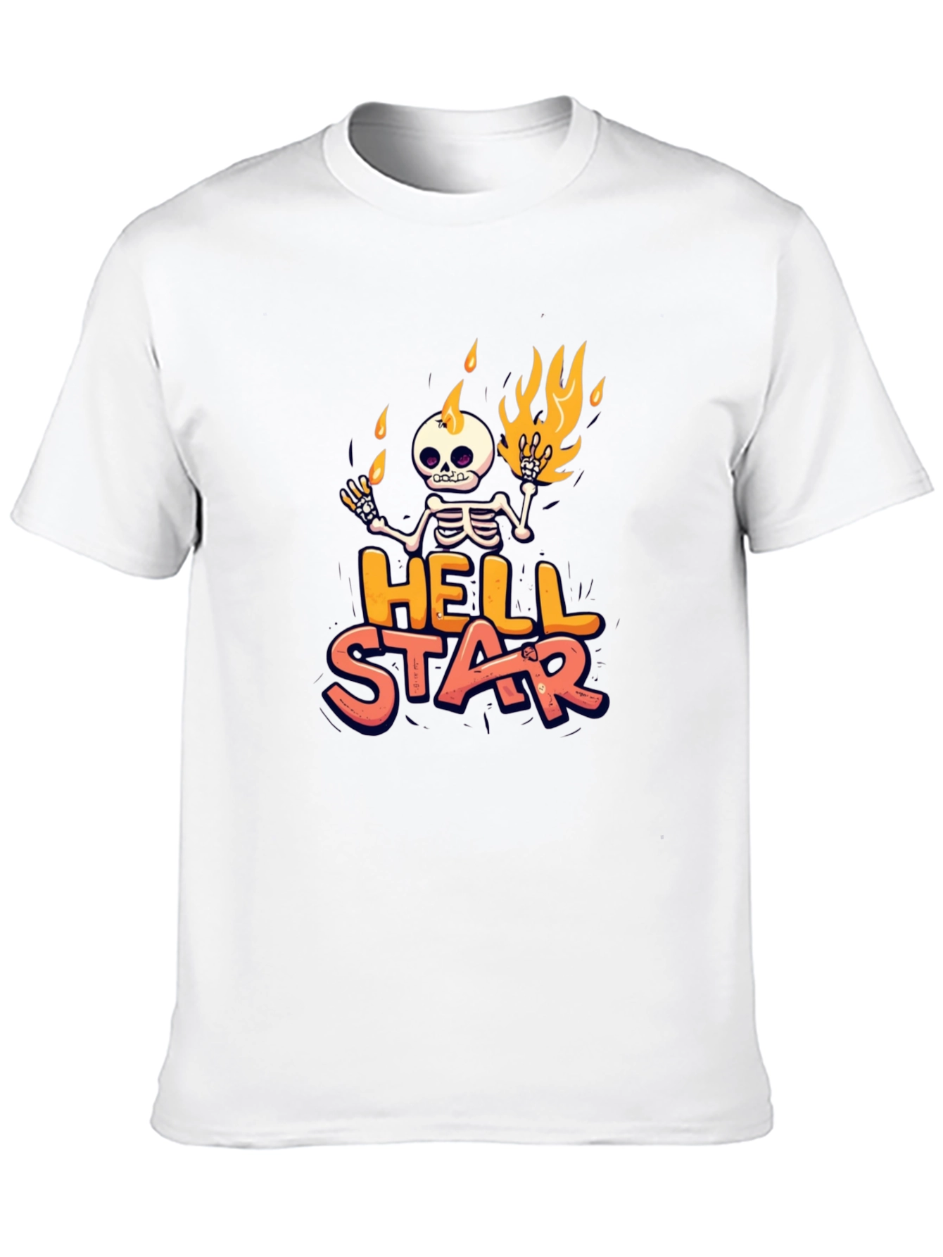 Hellstar Skeleton Graphic T-Shirt