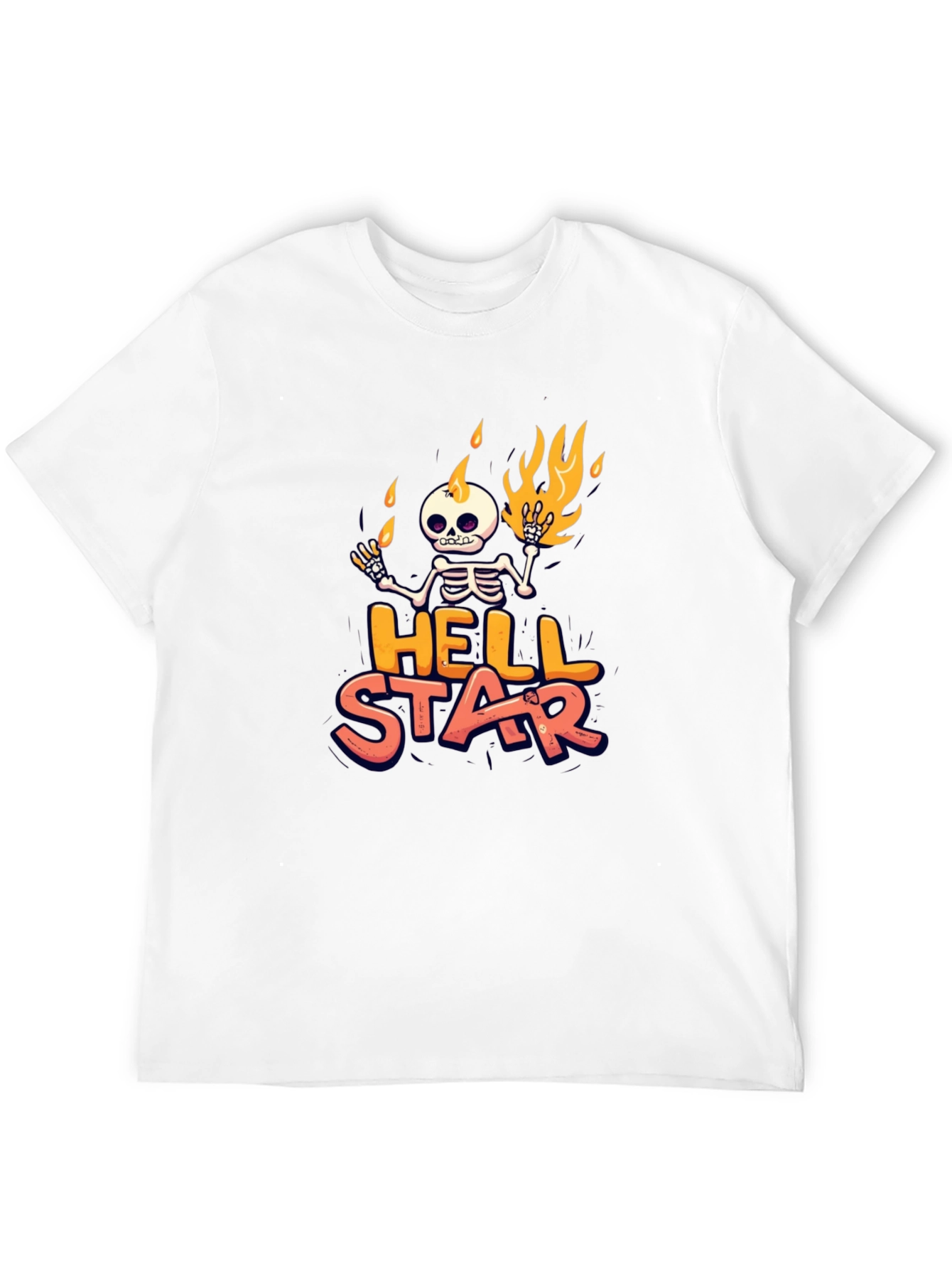 Hellstar Skeleton Graphic T-Shirt