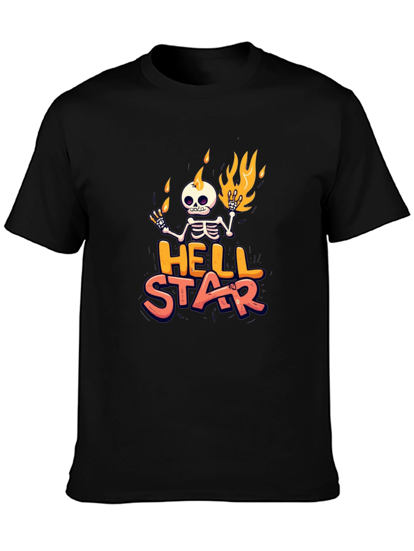 Hellstar Skeleton Graphic T-Shirt