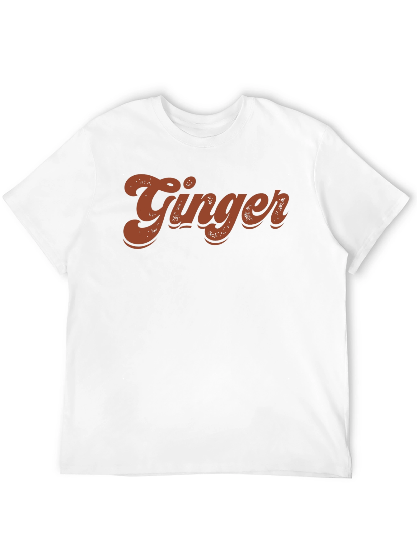 Retro Ginger Graphic T-Shirt - Black