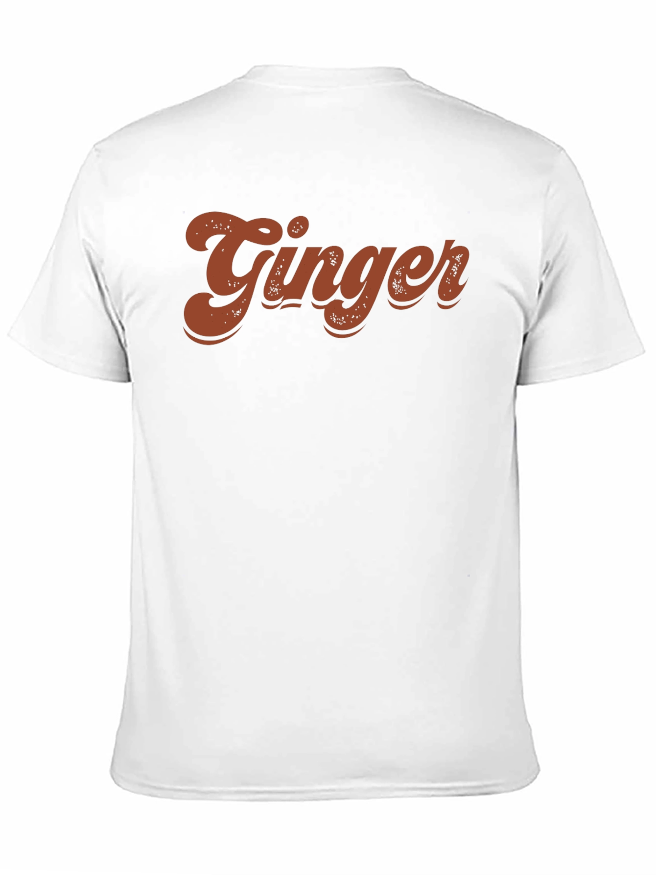 Retro Ginger Graphic T-Shirt - Black