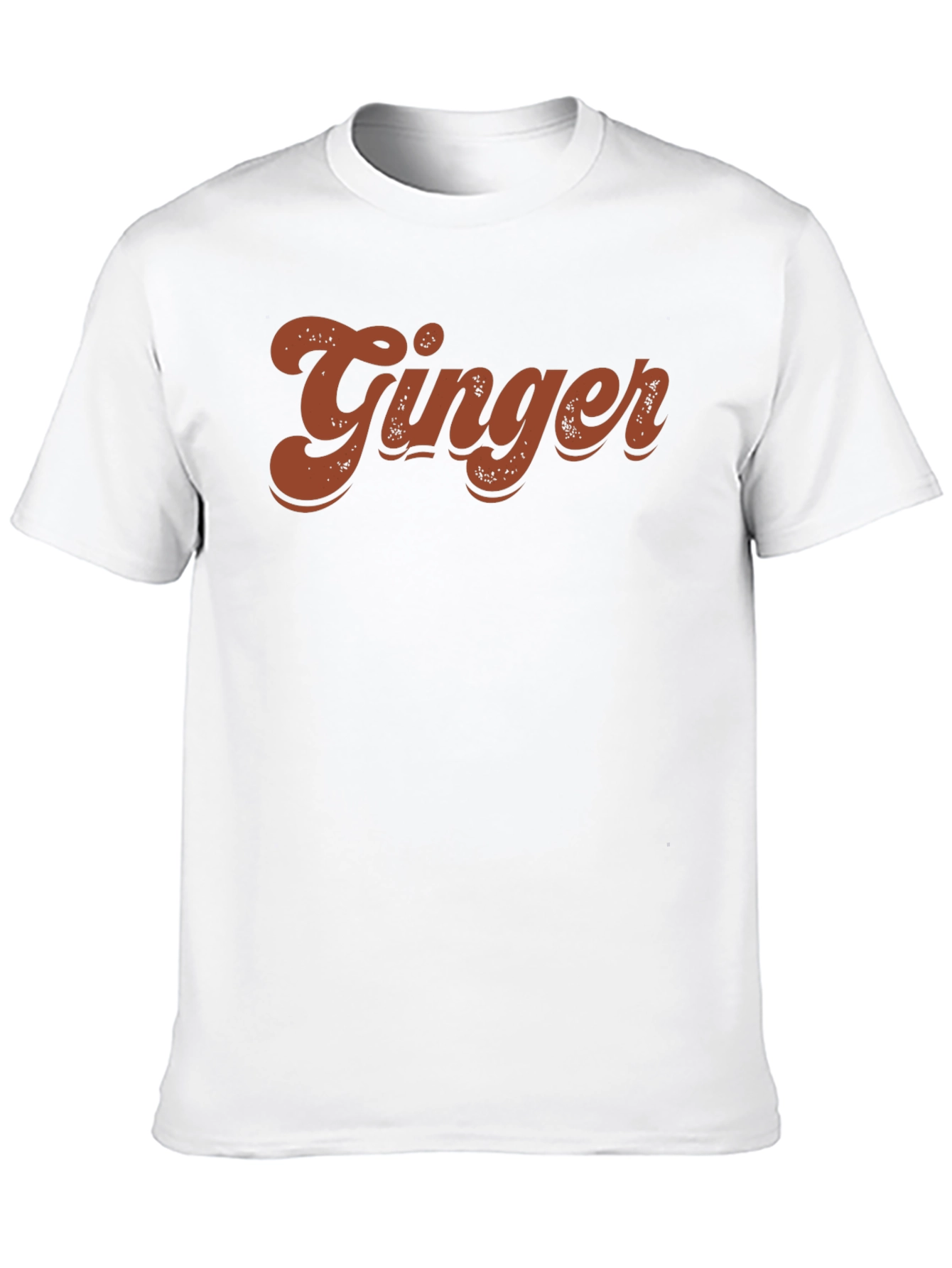 Retro Ginger Graphic T-Shirt - Black