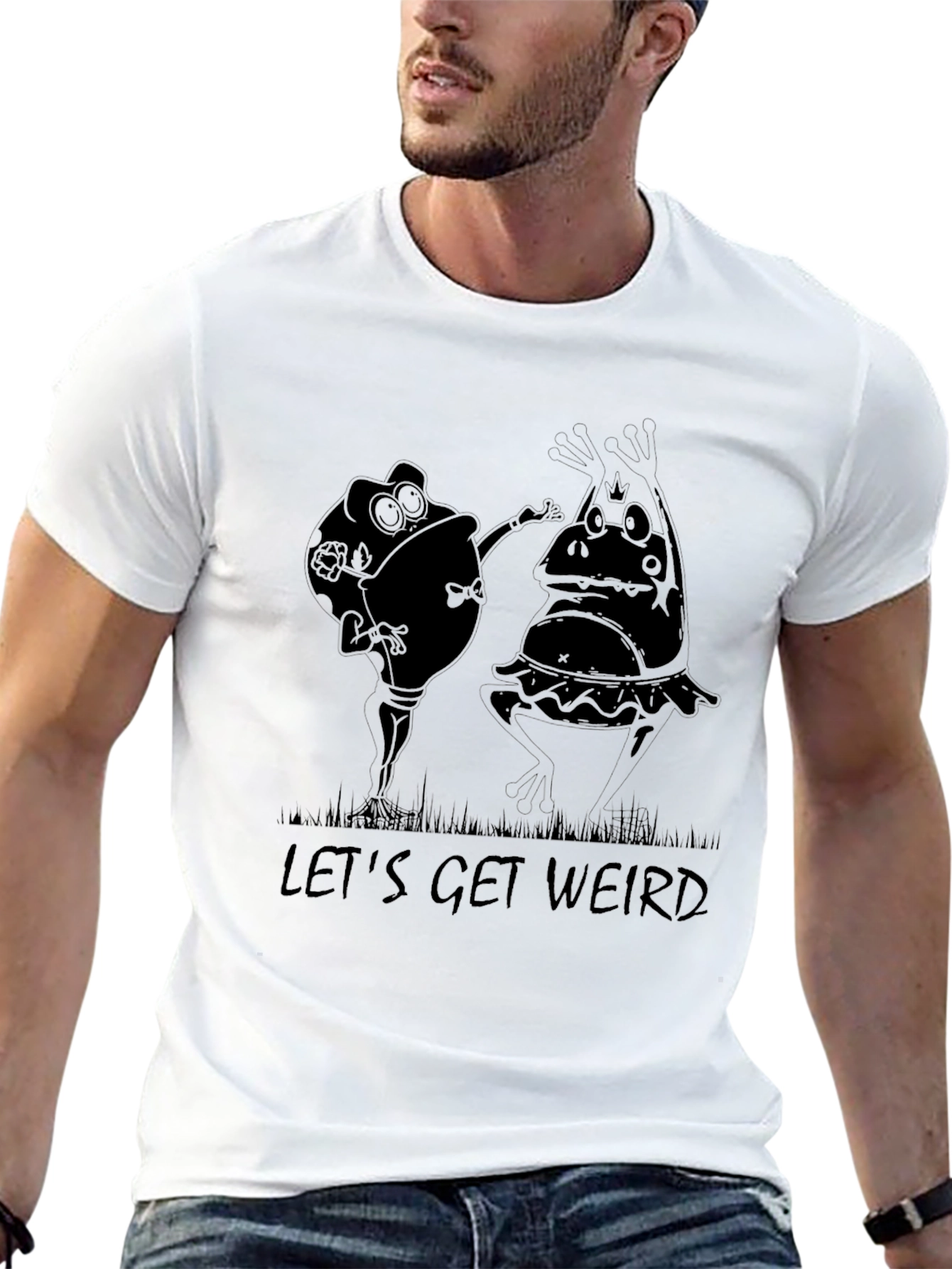 Lets Get Weird T-Shirt | Mens Graphic Tee